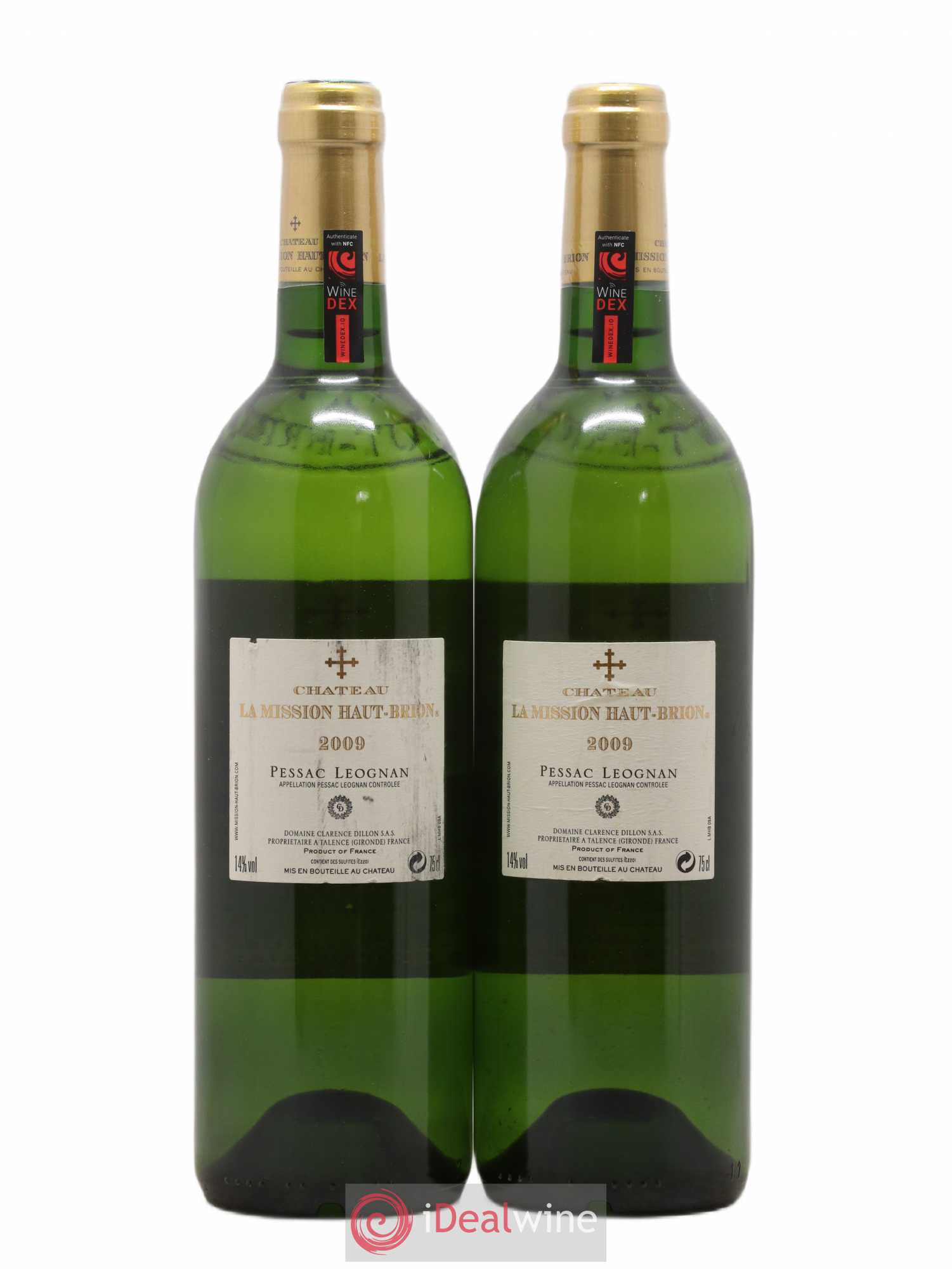 Château la Mission Haut-Brion 2009 - Lot de 2 bouteilles - 1