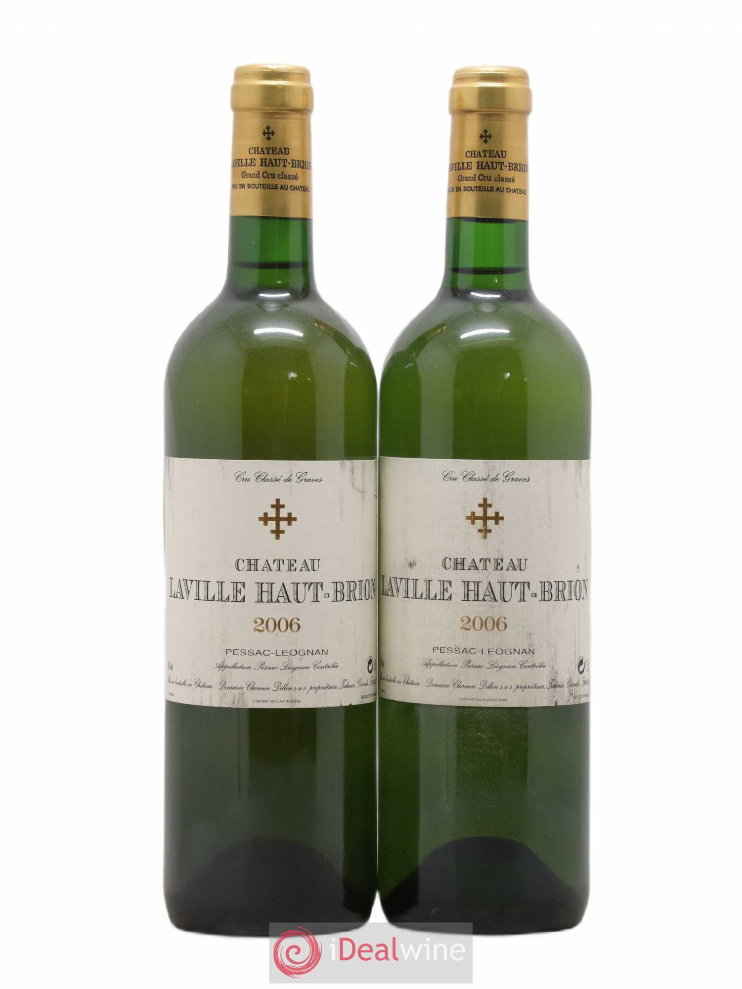 Château Laville Haut-Brion Cru Classé de Graves 2006 - Lot de 2 bouteilles - 0