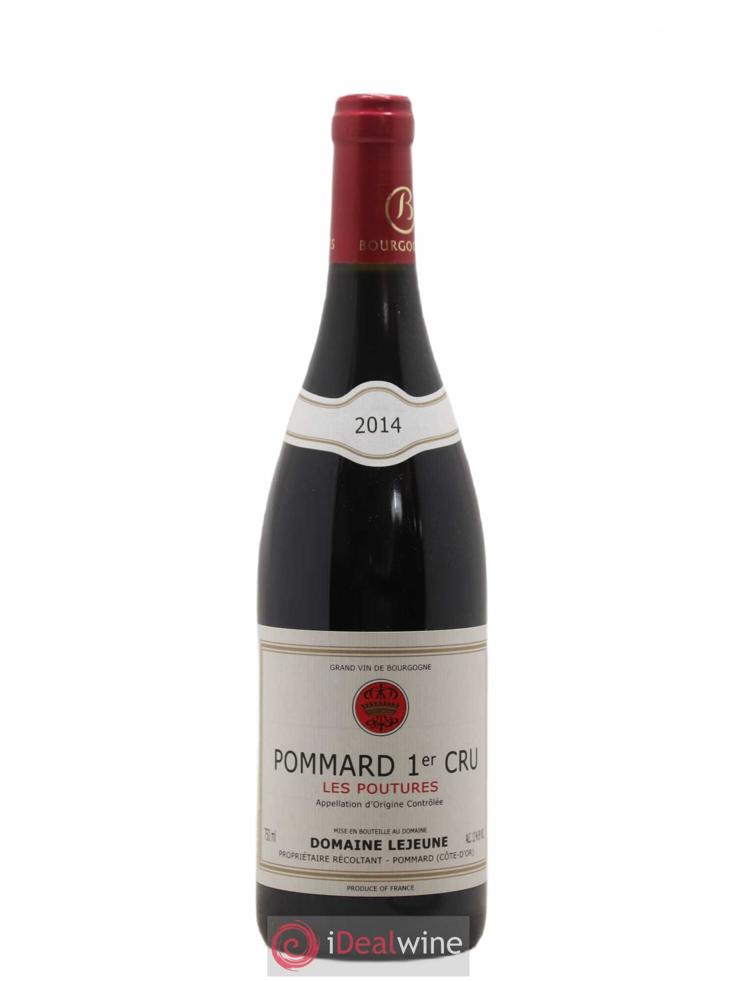 Pommard 1er Cru Poutures Lejeune 2014 - Posten von 1 Flasche - 0