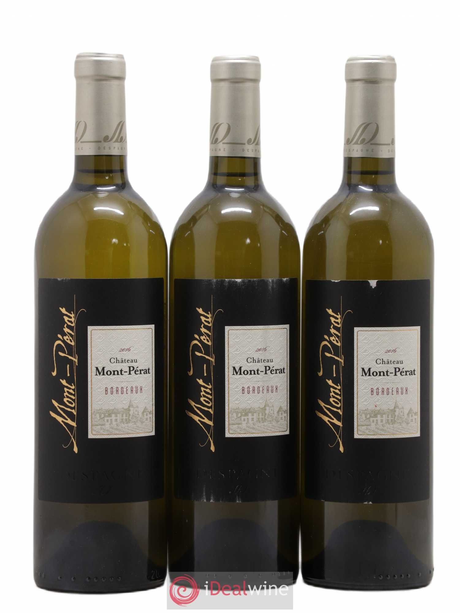 Bordeaux Château Mont Perat 2016 - Posten von 3 Flaschen - 0