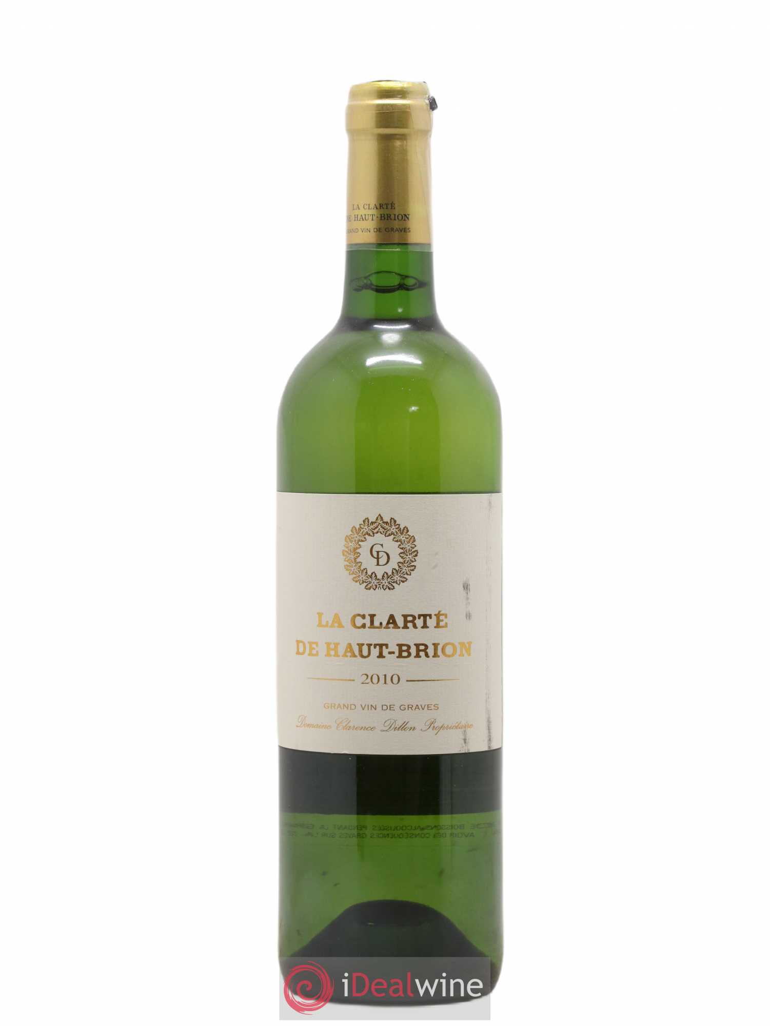 La Clarté de Haut Brion Second Vin 2010 - Lot de 1 bouteille - 0