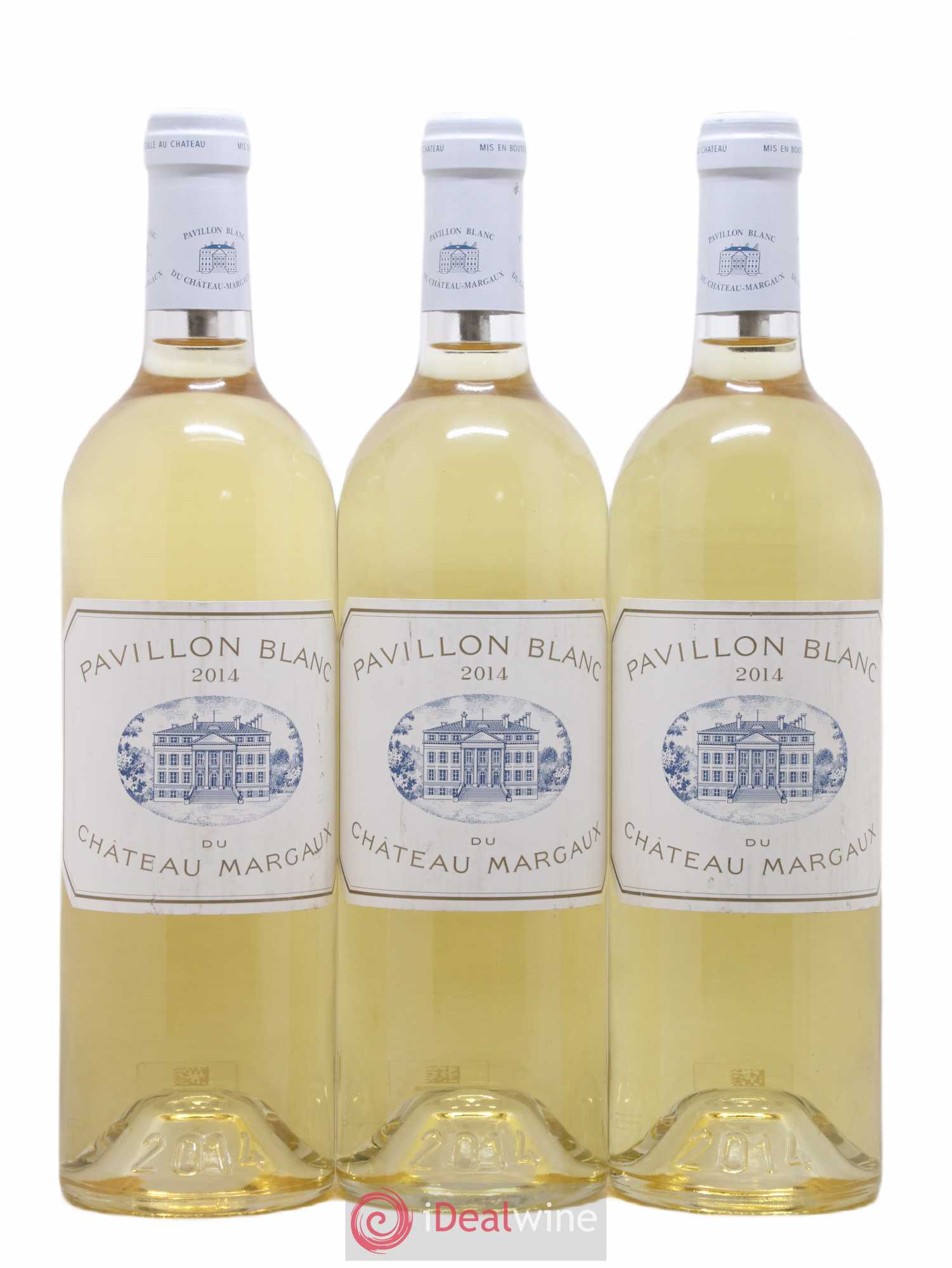 Pavillon Blanc du Château Margaux 2014 - Lot de 3 bouteilles - 0