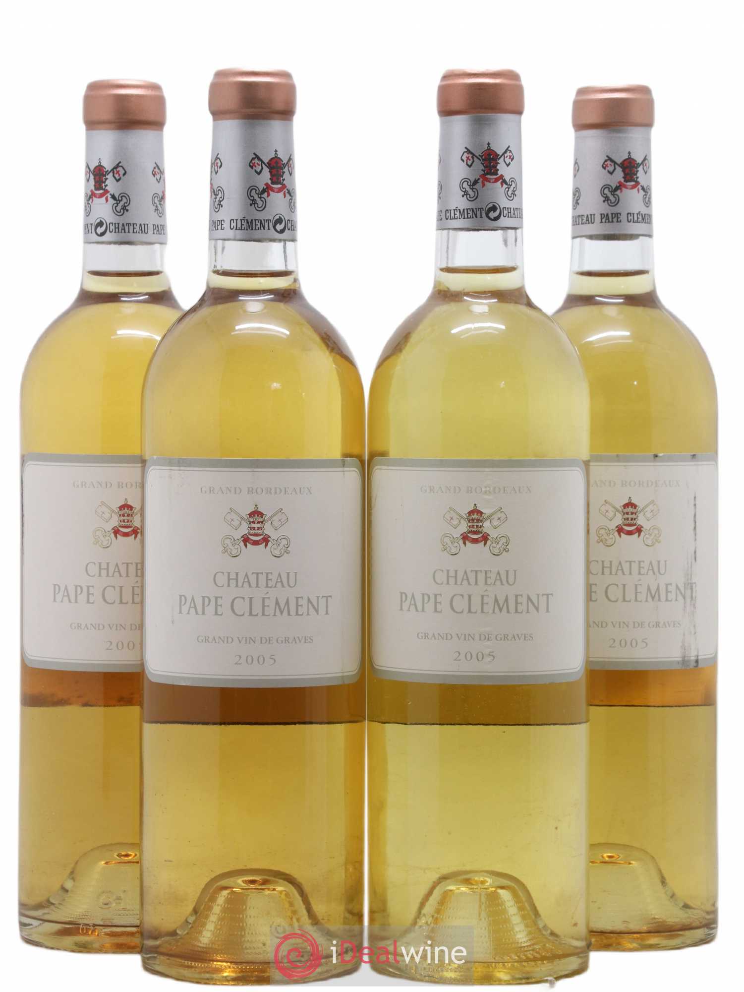 Château Pape Clément 2005 - Lot de 4 bouteilles - 0