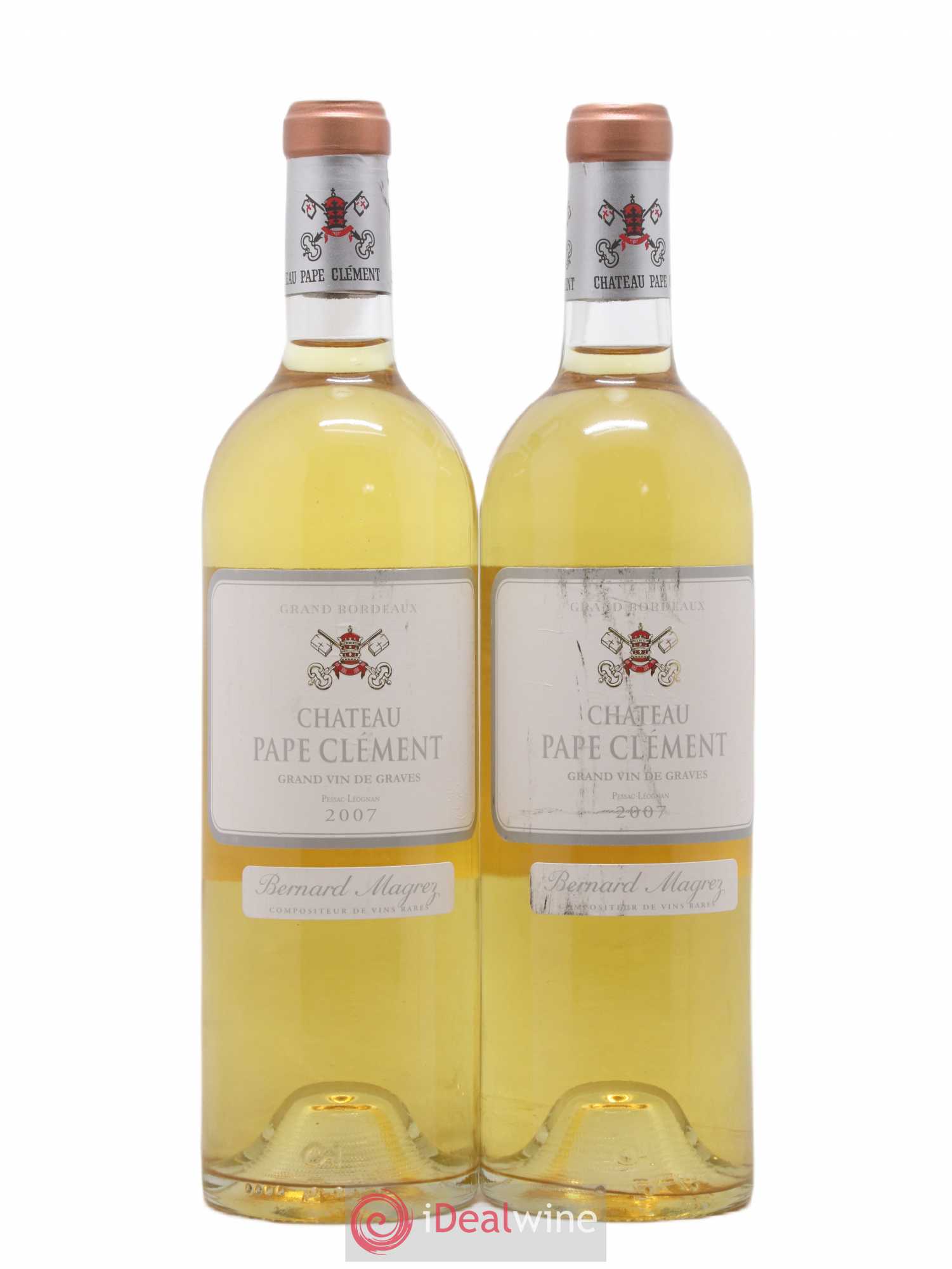 Château Pape Clément 2007 - Lot de 2 bouteilles - 0