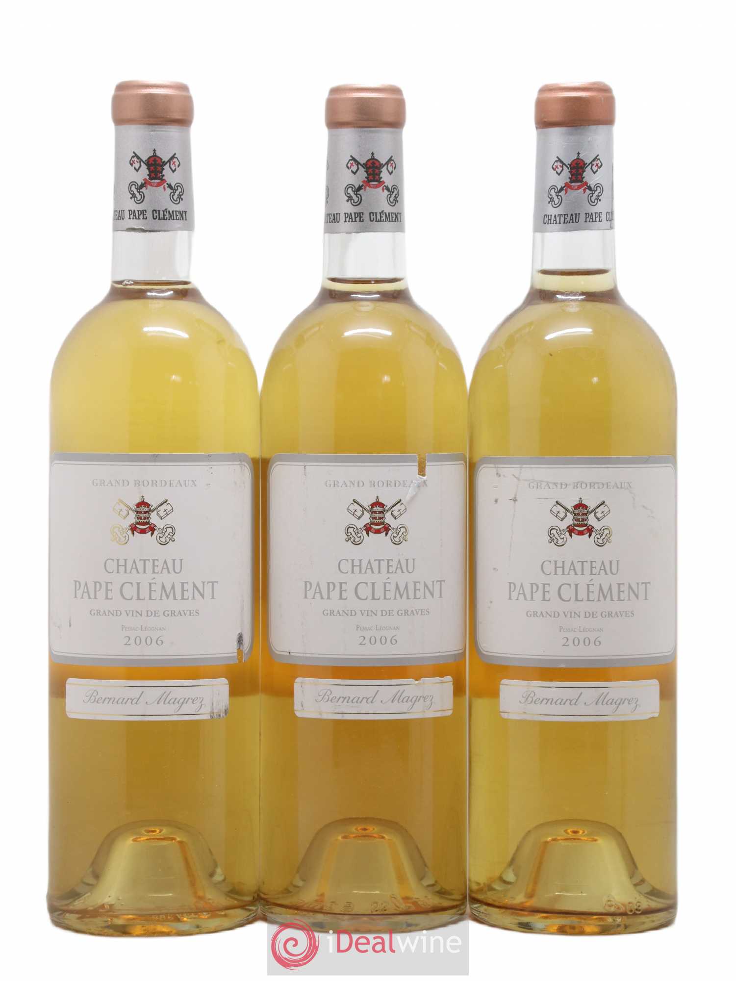 Château Pape Clément 2006 - Lot de 3 bouteilles - 0