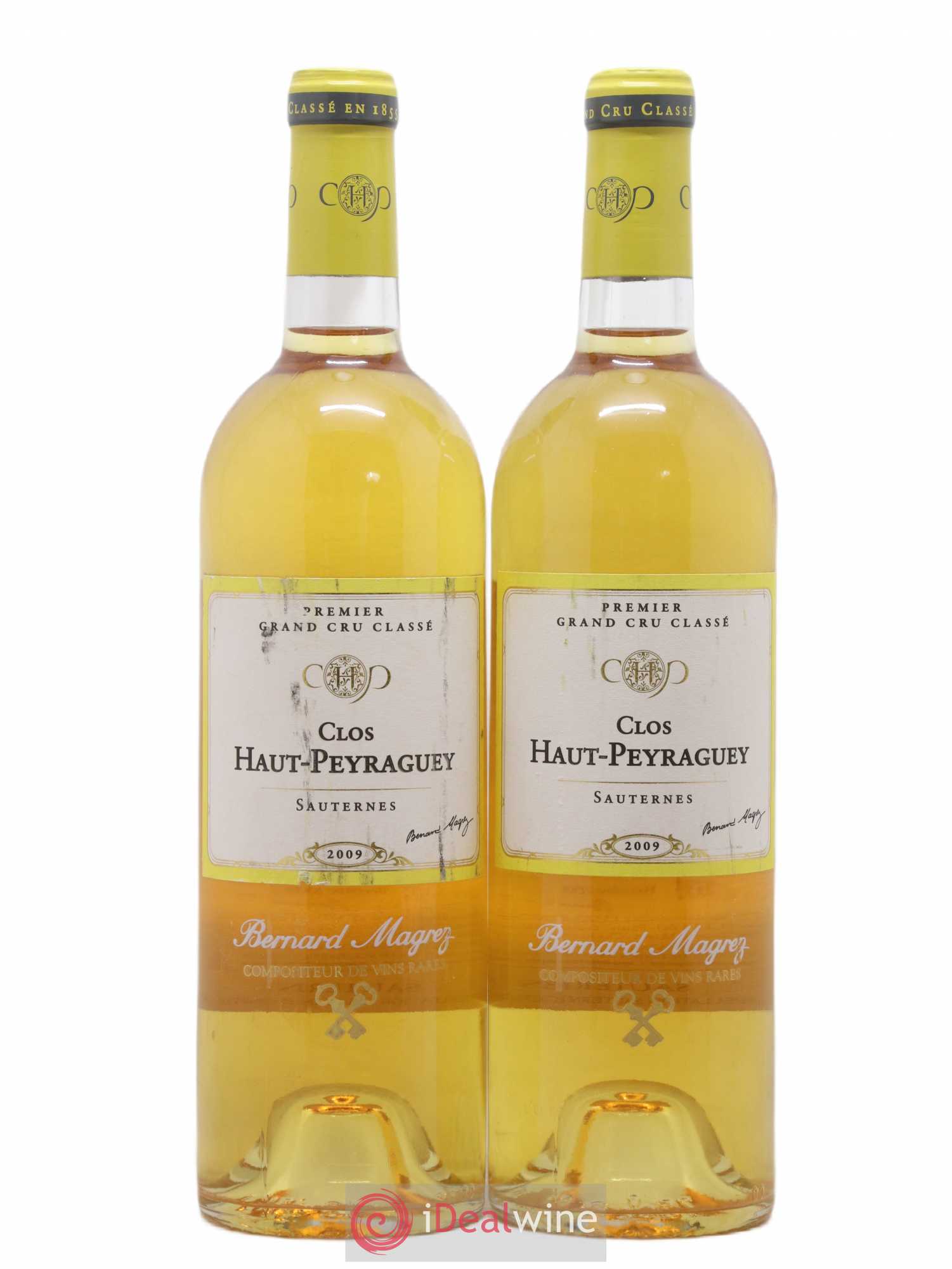Clos Haut-Peyraguey 1er Grand Cru Classé 2009 - Lotto di 2 bottiglie - 0