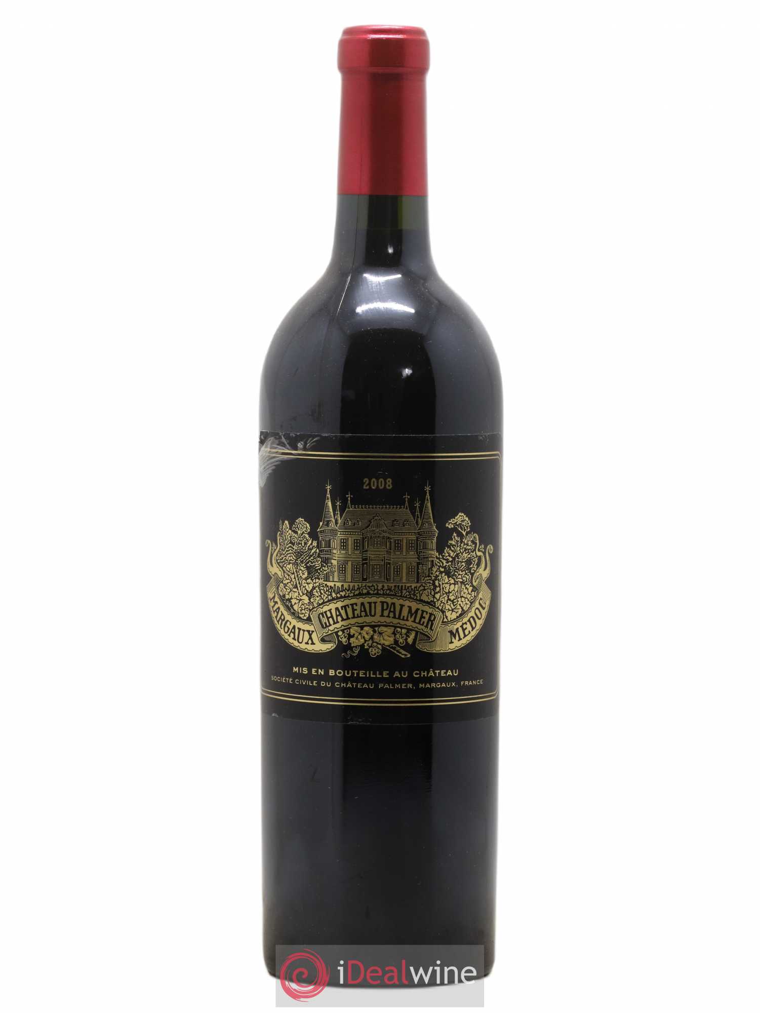 Château Palmer 3ème Grand Cru Classé 2008 - Lot de 1 bouteille - 0