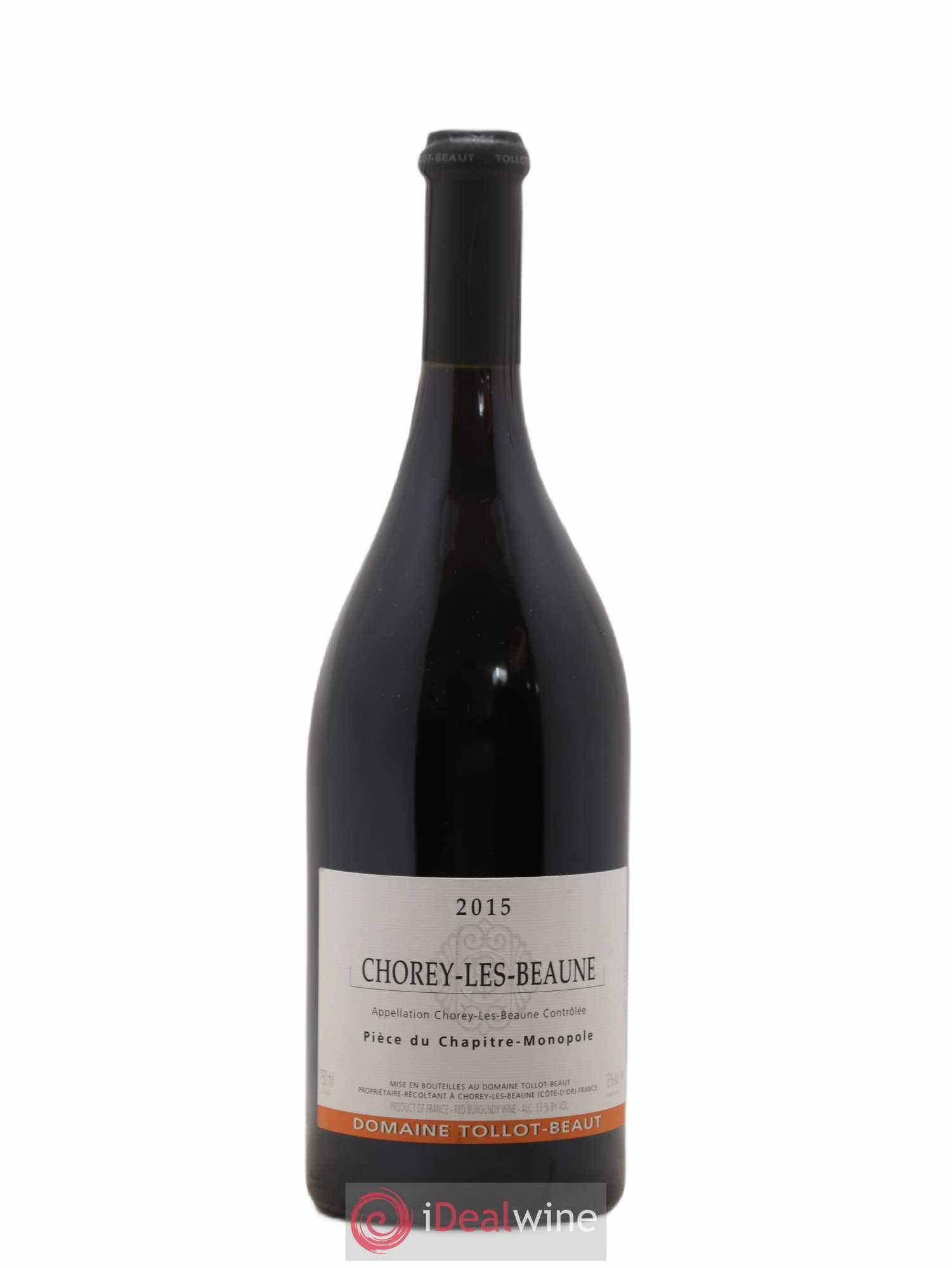Chorey-lès-Beaune Pièce du Chapitre Tollot Beaut (Domaine) 2015 - Lot de 1 bouteille - 0