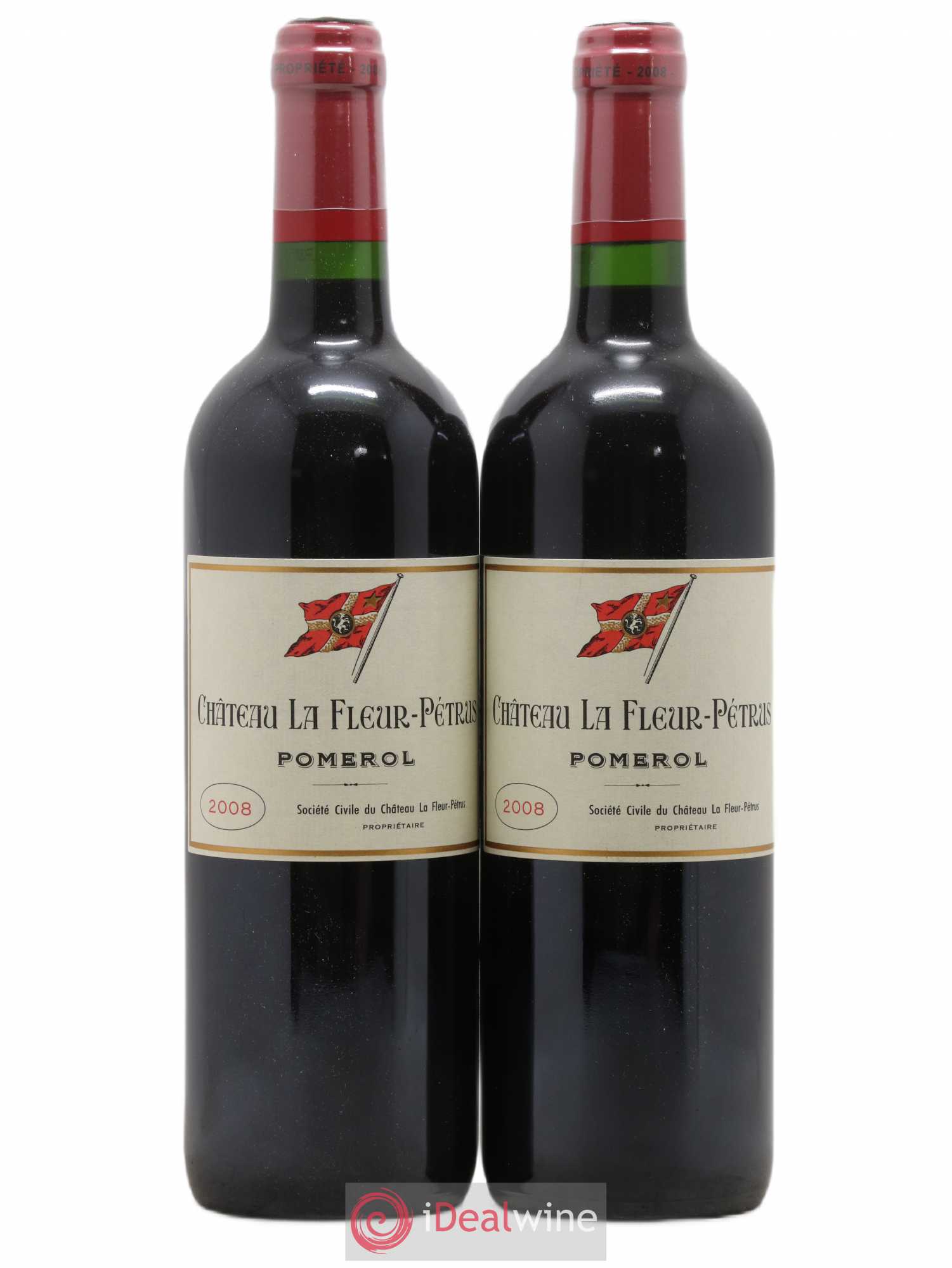 Château la Fleur Petrus 2008 - Lot de 2 bouteilles - 0