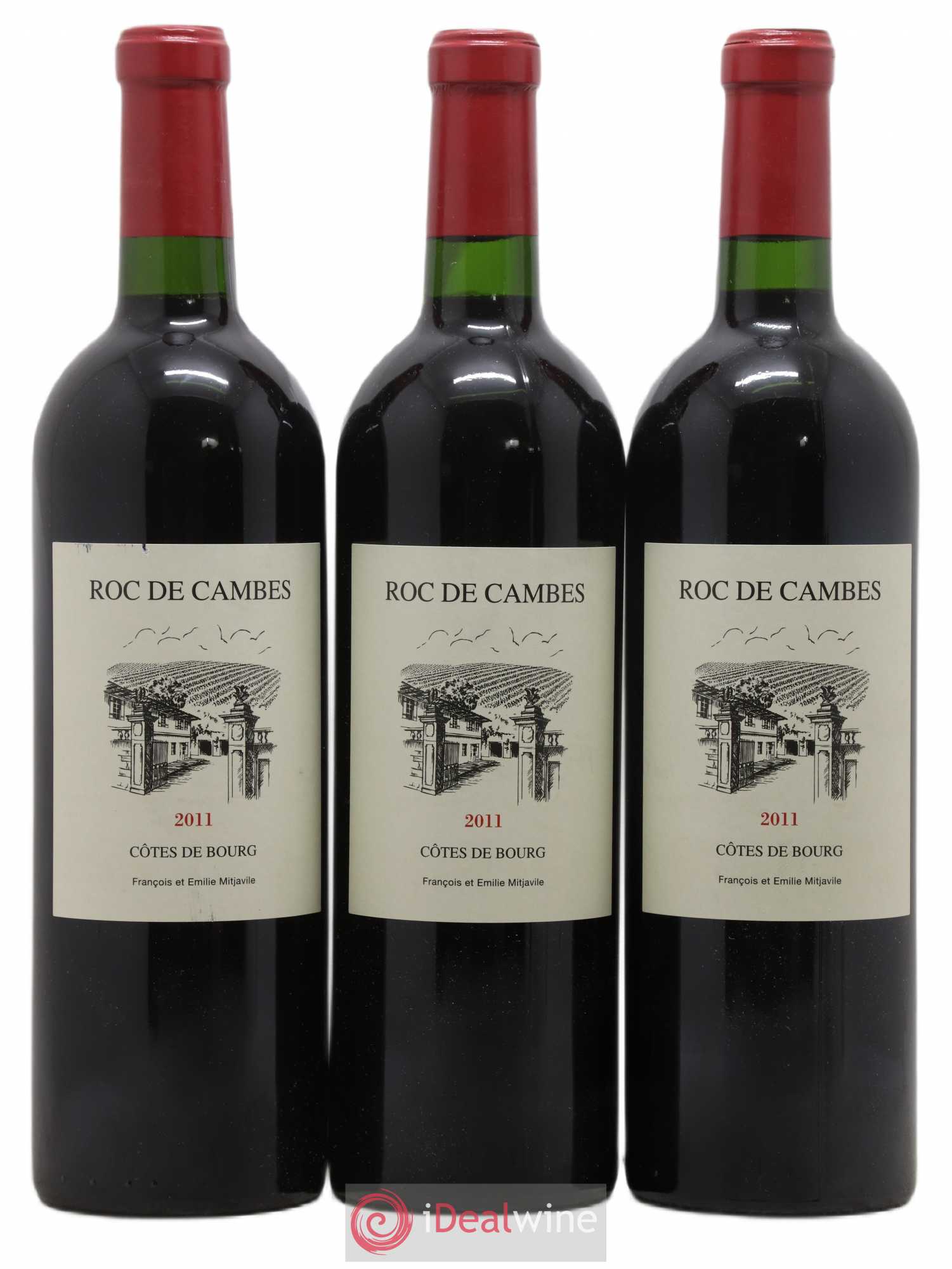 Roc de Cambes 2011 - Lotto di 3 bottiglie - 0