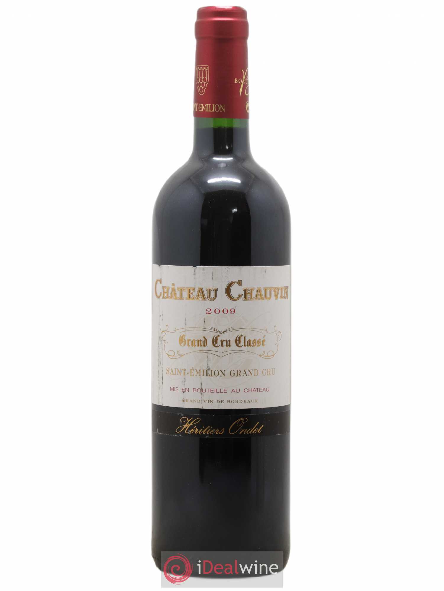 Château Chauvin Grand Cru Classé 2009 - Lot de 1 bouteille - 0