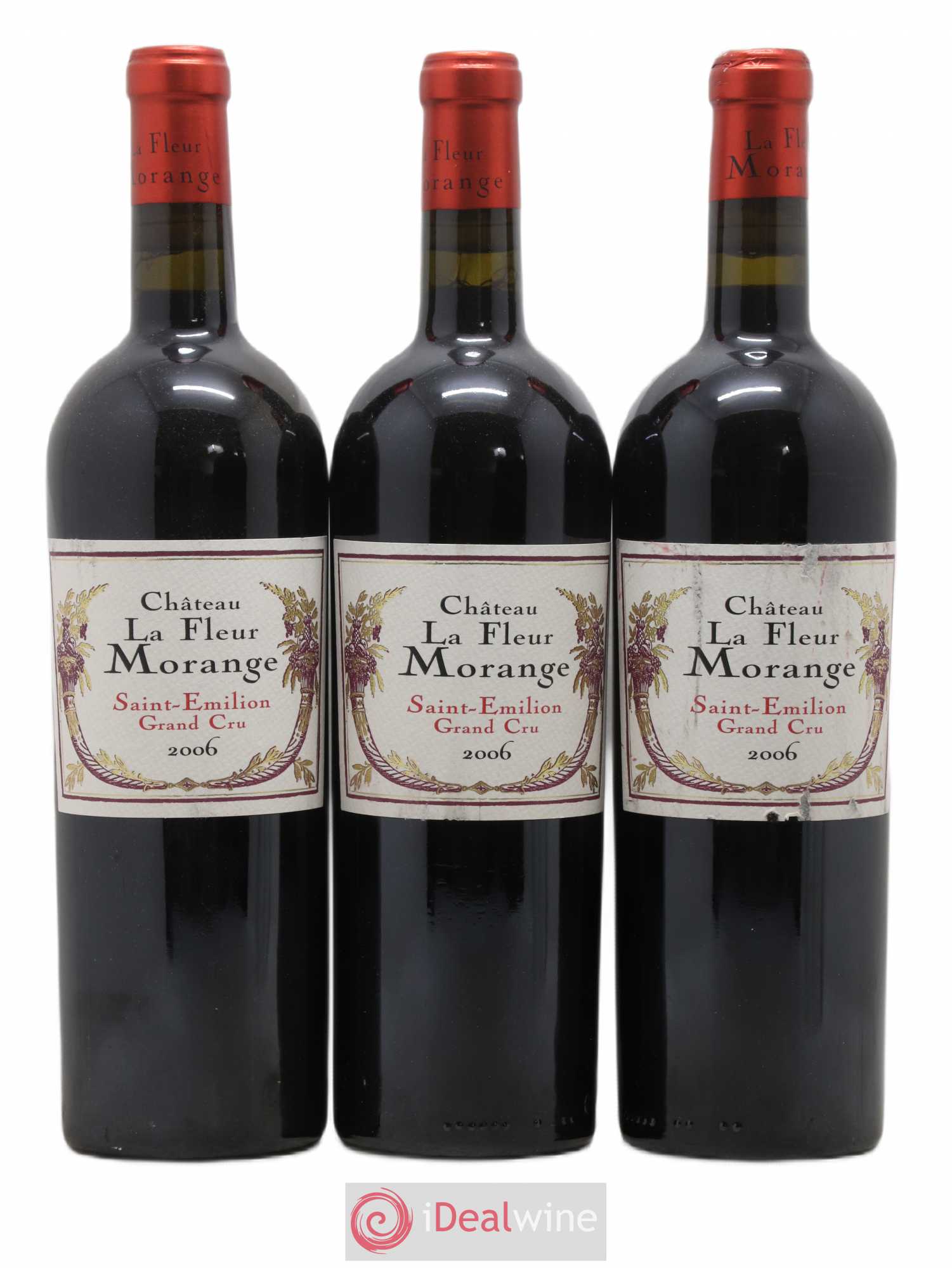 Château Fleur Morange Grand Cru Classé 2006 - Lot de 3 bouteilles - 0