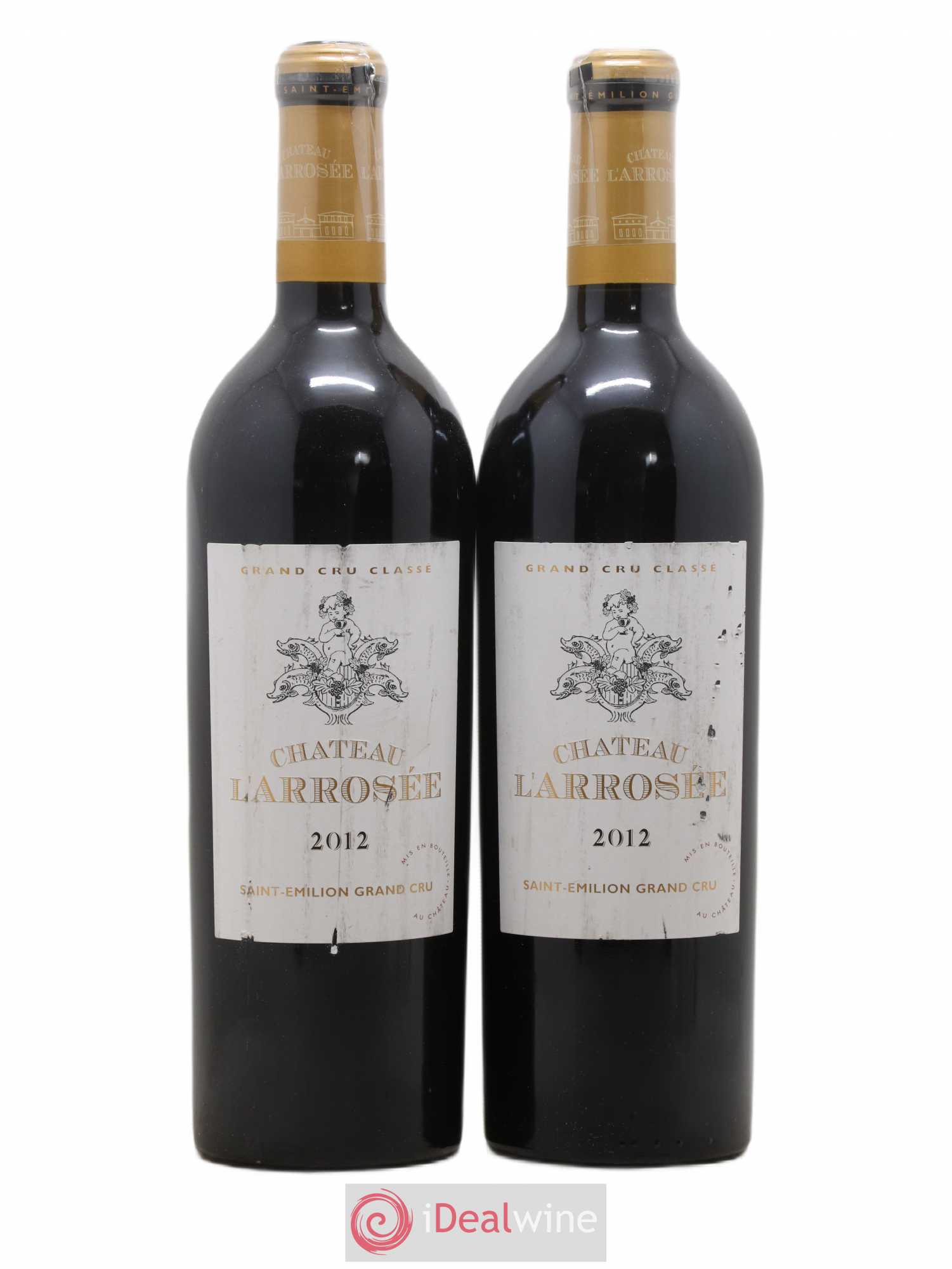 Château l' Arrosée Grand Cru Classé 2012 - Lot de 2 bouteilles - 0