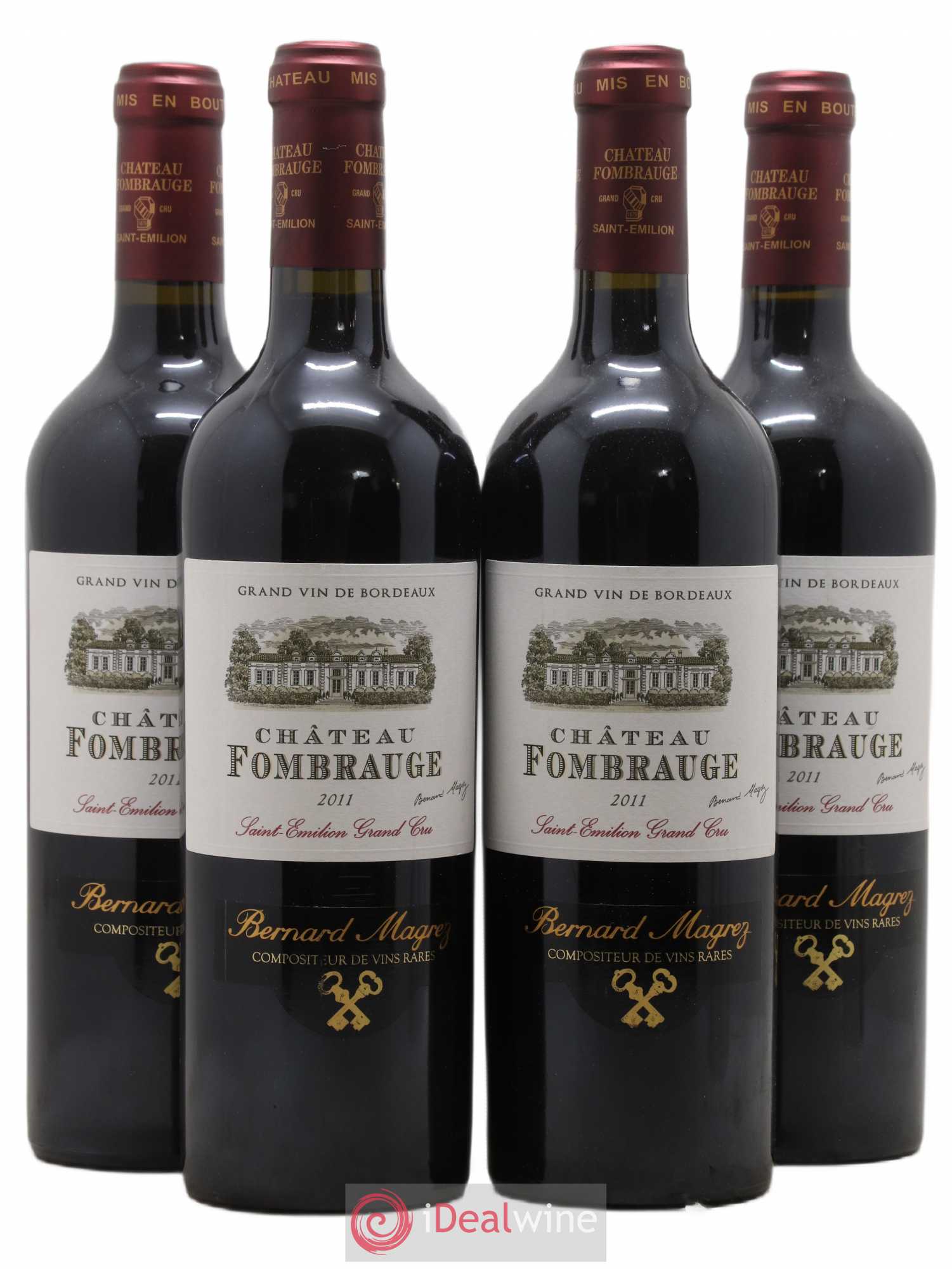 Château Fombrauge Grand Cru Classé 2011 - Lot de 4 bouteilles - 0