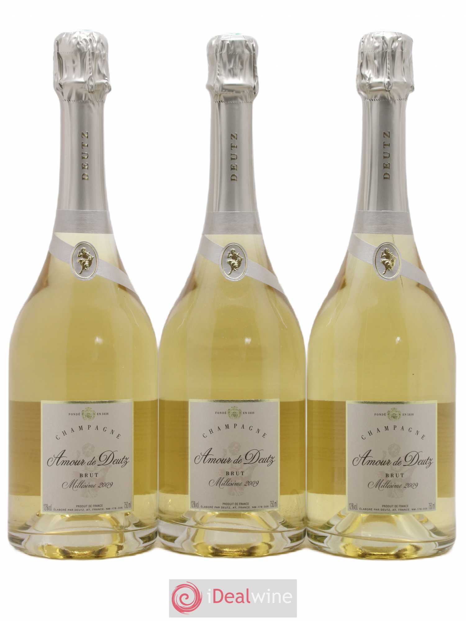 Amour de Deutz Brut Deutz 2009 - Lot de 3 bouteilles - 0
