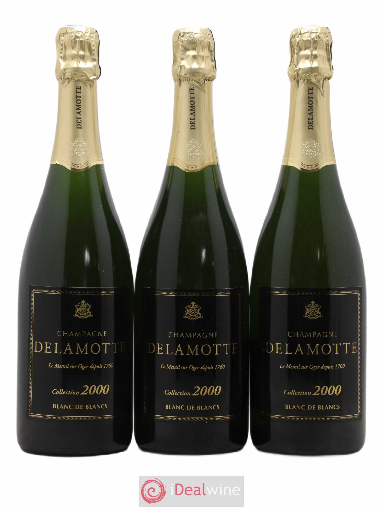 Brut Delamotte Blanc de Blancs 2000 - Lot de 3 bouteilles - 0