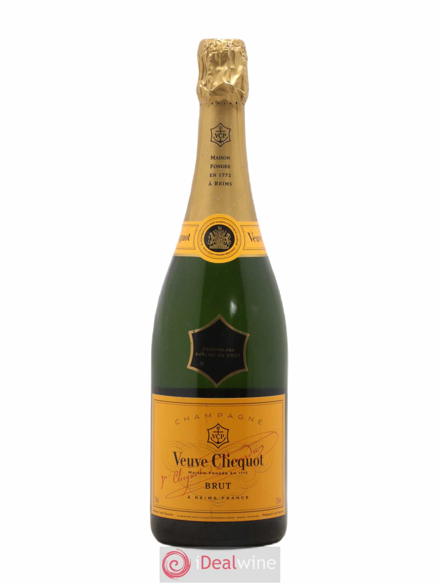 Carte Jaune Brut Veuve Clicquot Assemblage en 1997 - Lot de 1 bouteille - 0