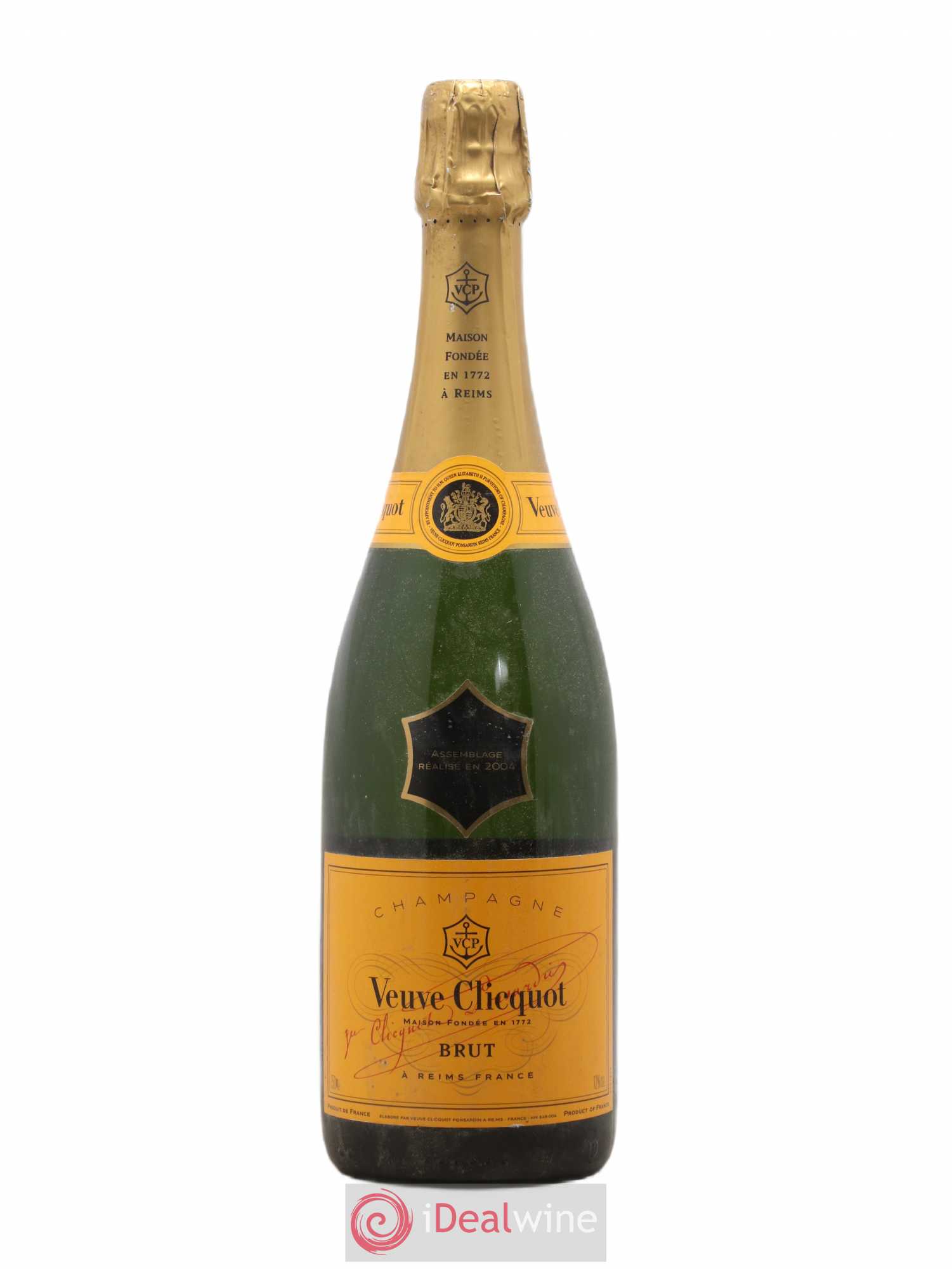 Carte Jaune Brut Veuve Clicquot Assemblage en 2004 - Lot de 1 bouteille - 0