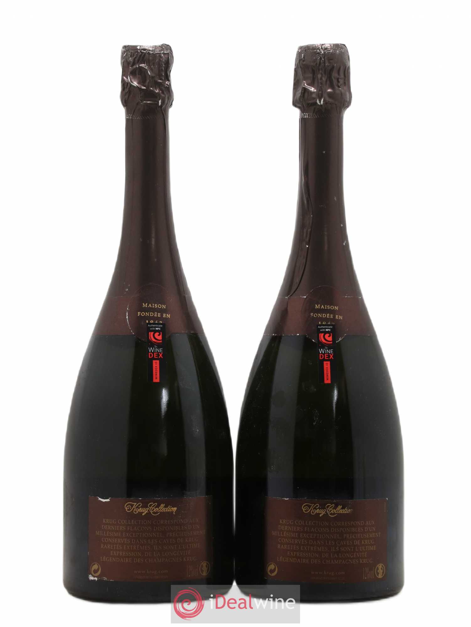 Collection Krug 1989 - Lot de 2 bouteilles - 1