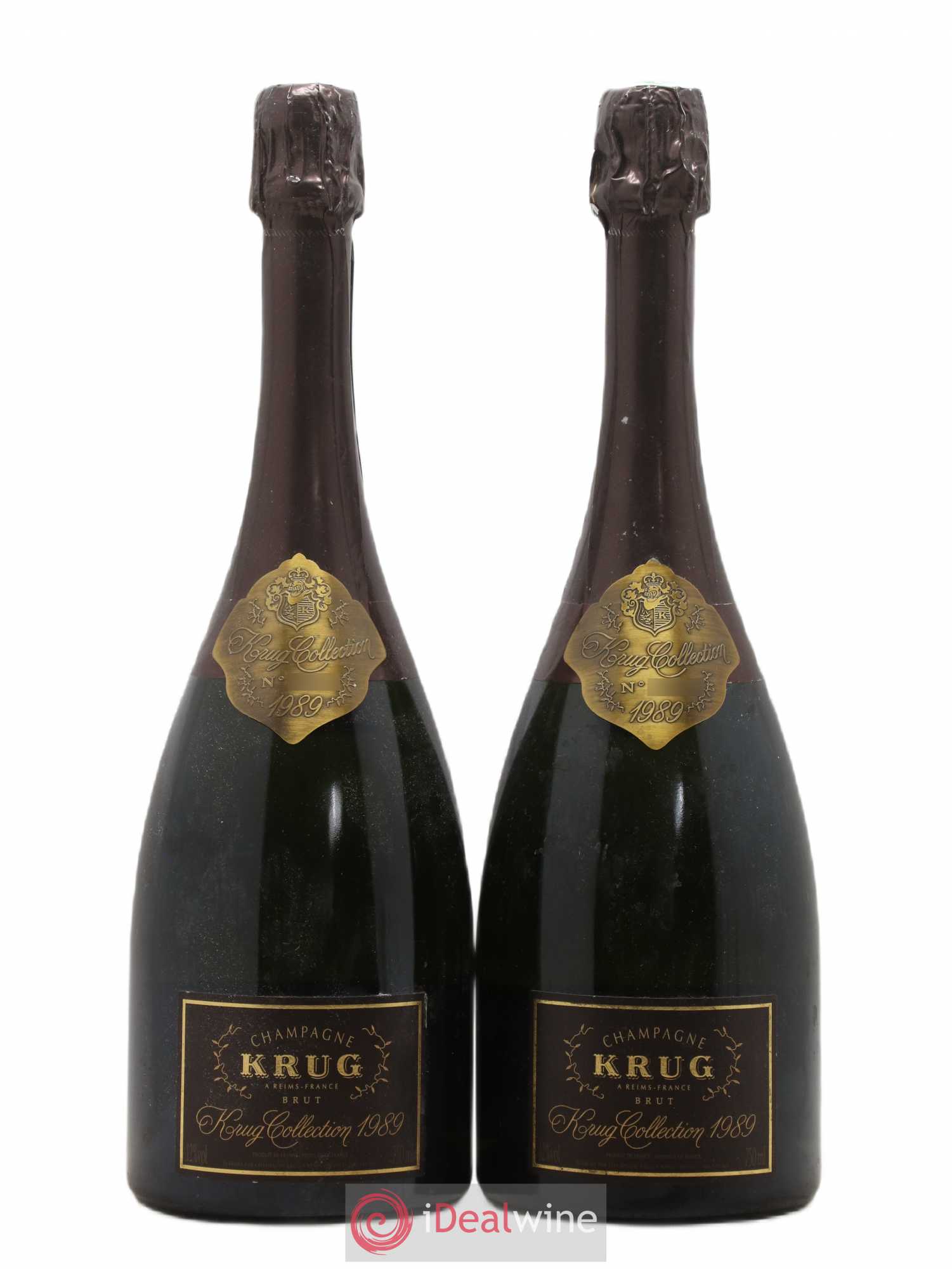Collection Krug 1989 - Lot de 2 bouteilles - 0