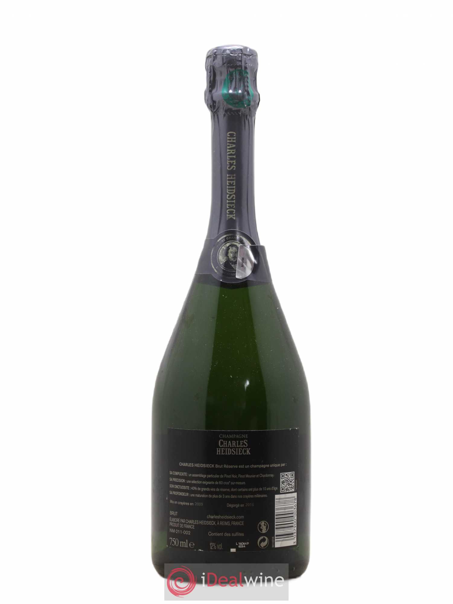 Brut Réserve Charles Heidsieck - Lot de 1 bouteille - 1