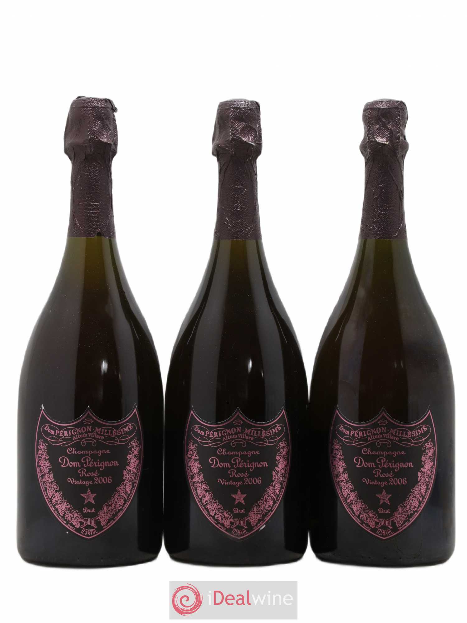 Brut Dom Pérignon 2006 - Lot de 3 bouteilles - 0