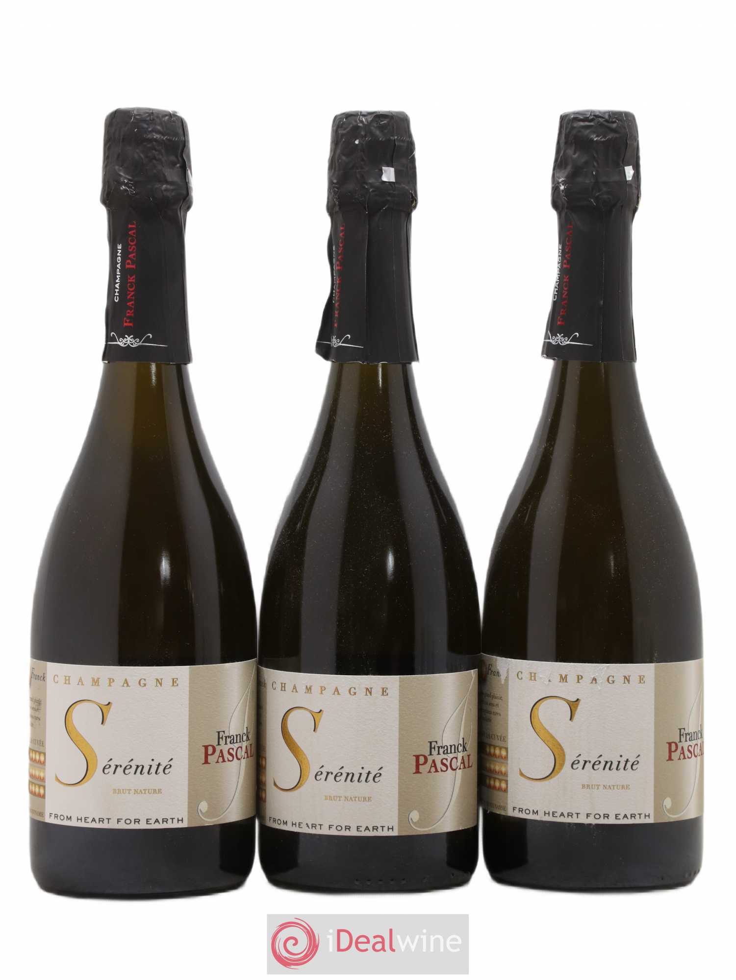 Sérénité Brut Nature Franck Pascal 2011 - Lot de 3 bouteilles - 0