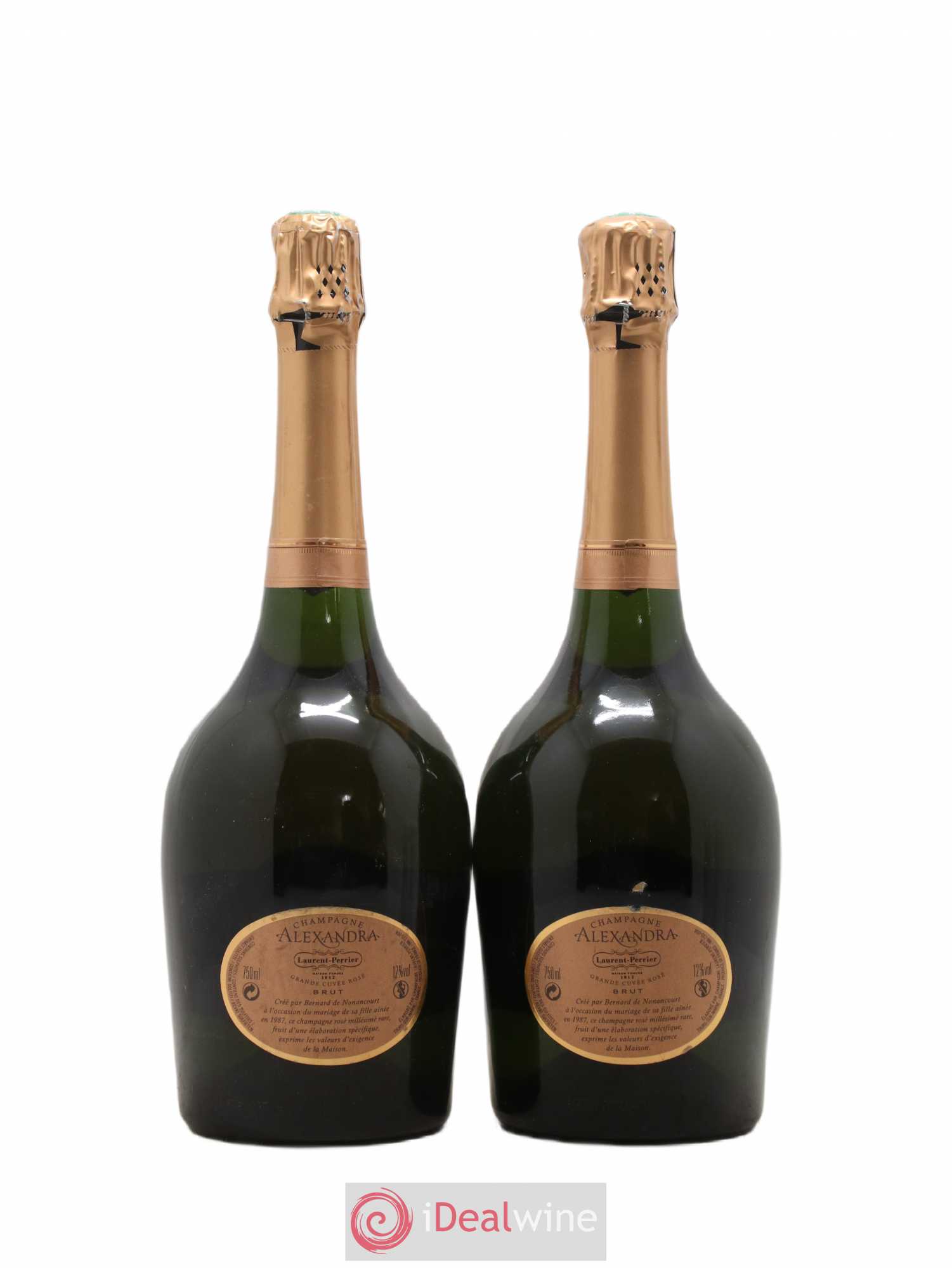 Cuvée Alexandra Laurent Perrier Cuvée Alexandra Laurent Perrier 2004 - Lot de 2 bouteilles - 1