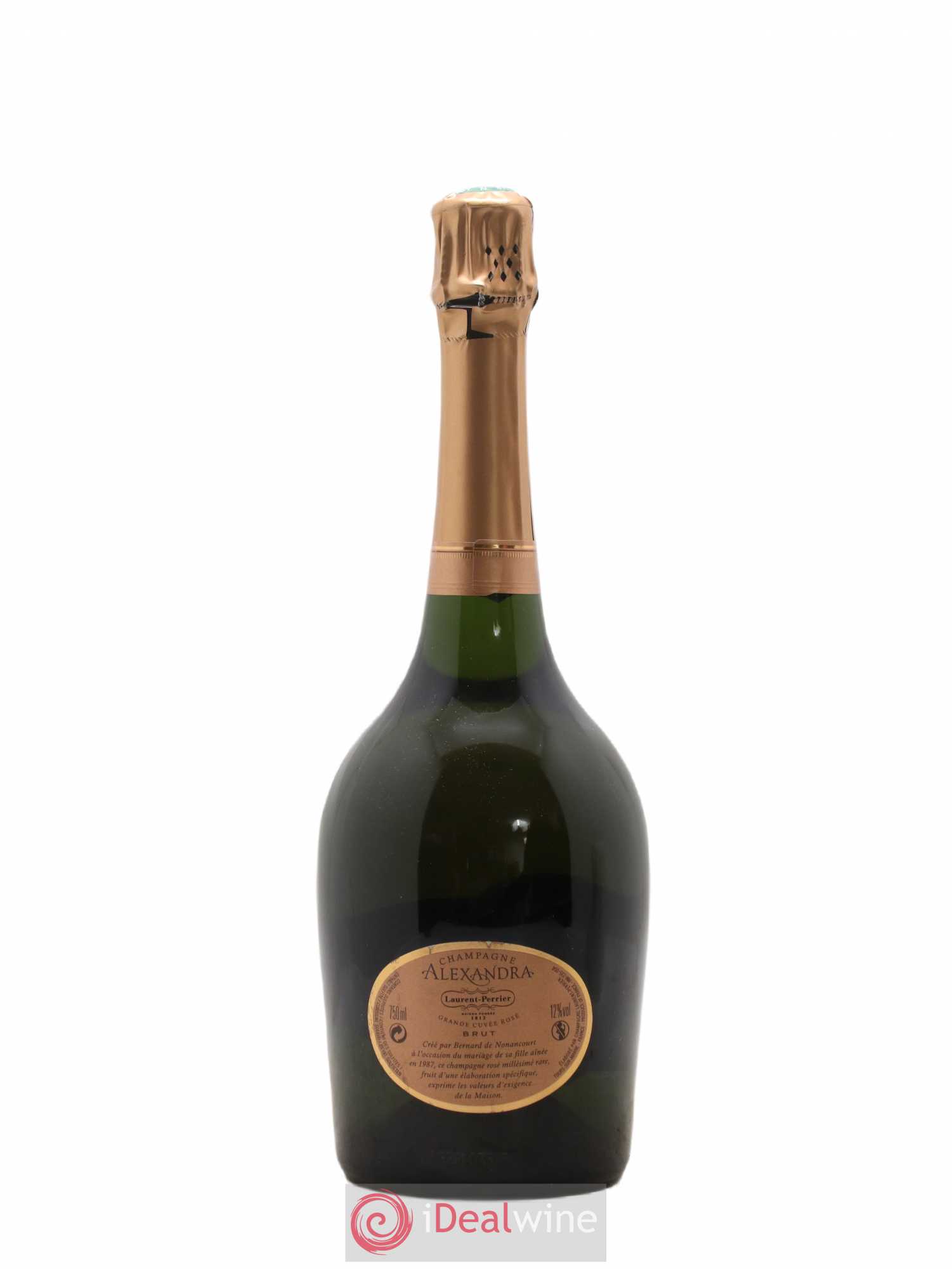 Cuvée Alexandra Laurent Perrier Cuvée Alexandra Laurent Perrier 2004 - Lot de 1 bouteille - 1