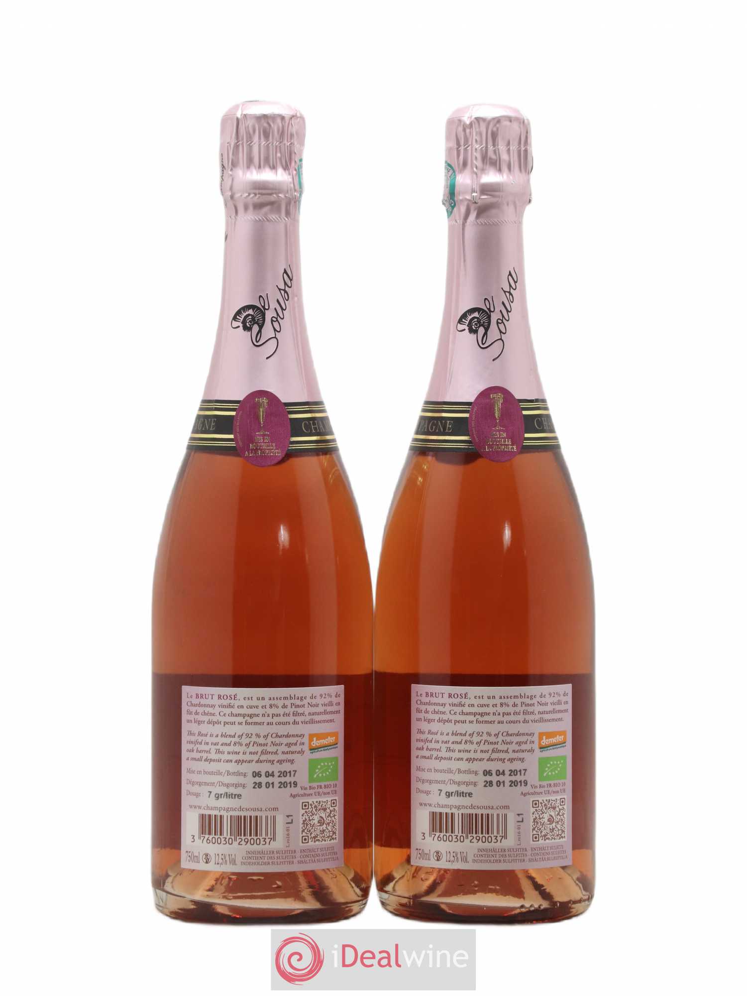 Brut De Sousa - Lot de 2 bouteilles - 1