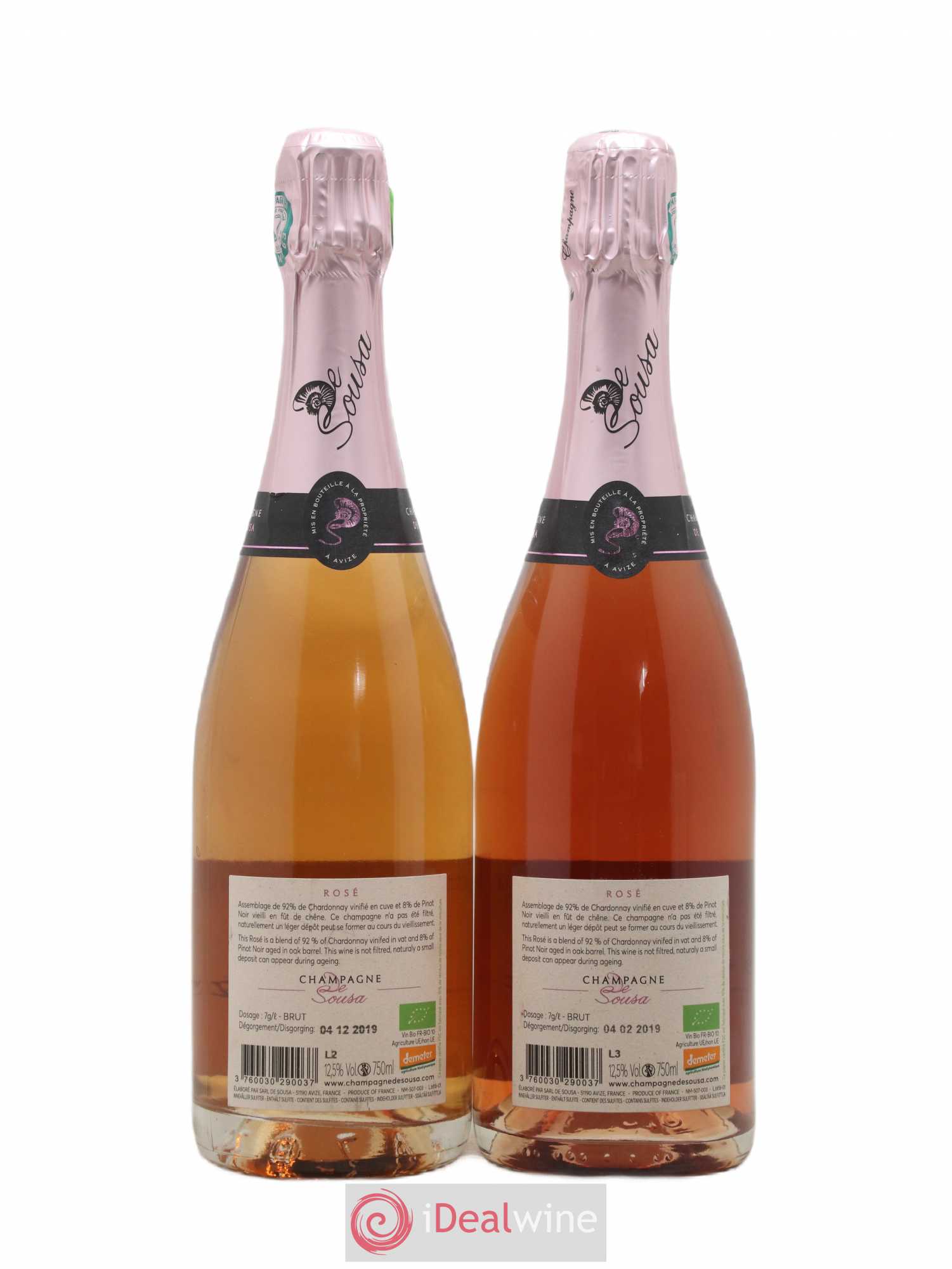 Brut De Sousa - Lot de 2 bouteilles - 1