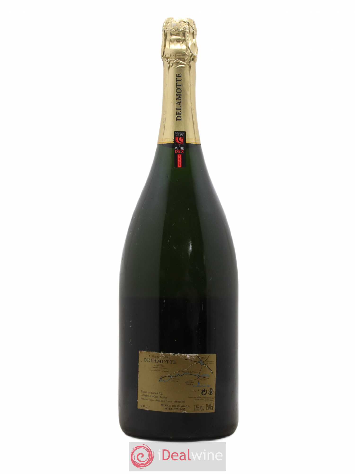 Brut Delamotte Blanc de Blancs 1985 - Posten von 1 Magnum - 1