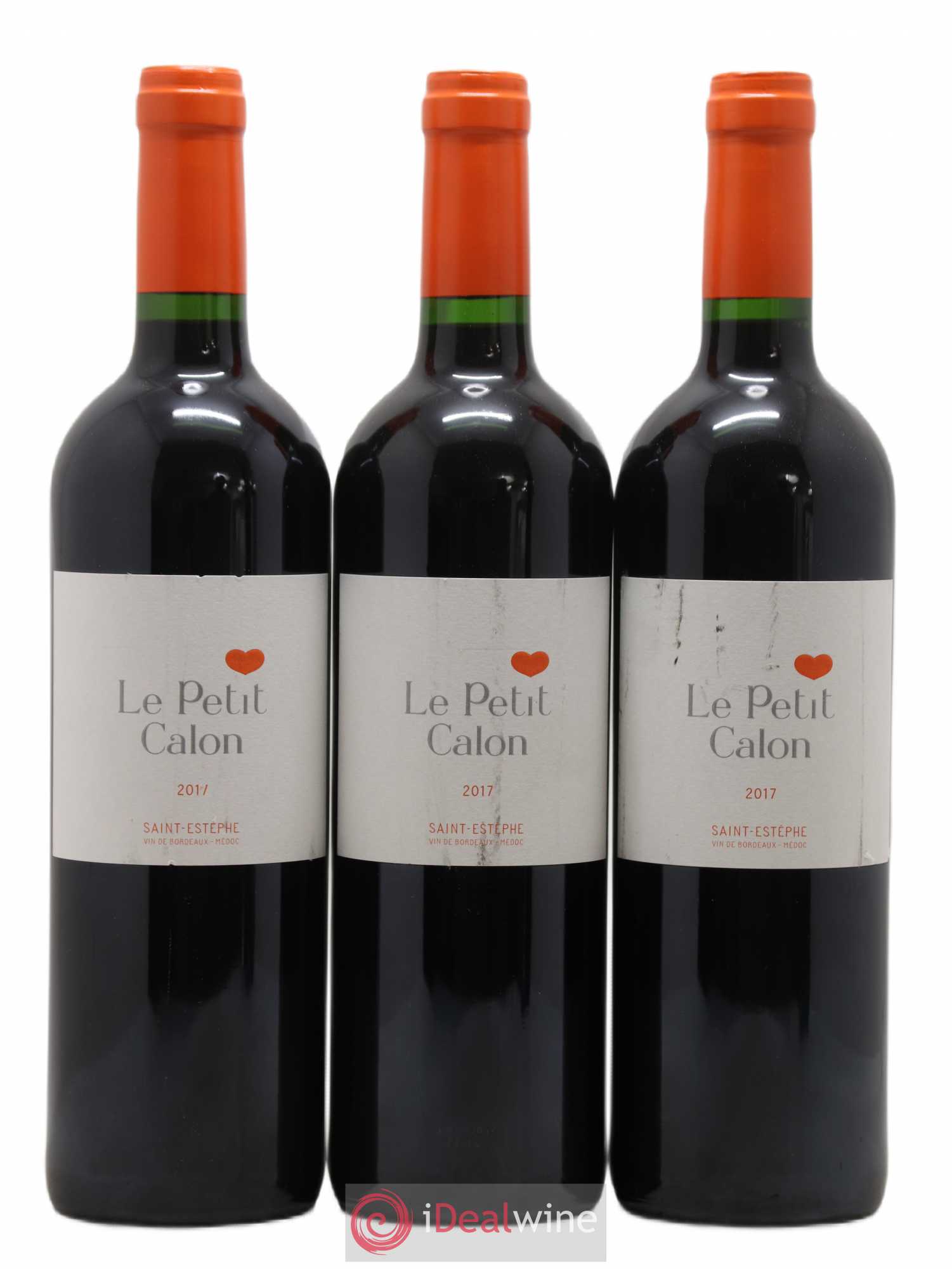 Saint-Estèphe Le Petit Calon de Calon Ségur 2017 - Posten von 3 Flaschen - 0