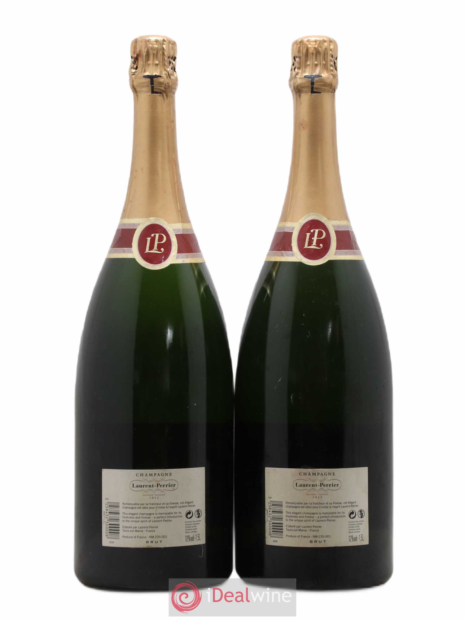 Champagne Brut Laurent Perrier - Posten von 2 Magnum - 1