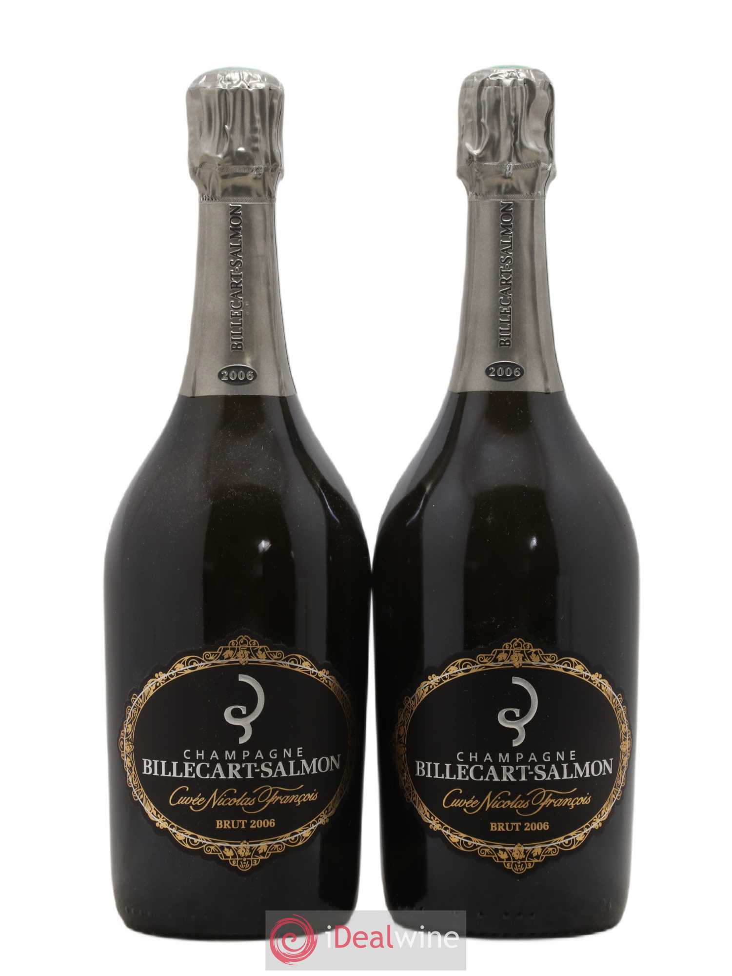 Brut Nicolas François Billecart Billecart-Salmon 2006 - Lot de 2 bouteilles - 0