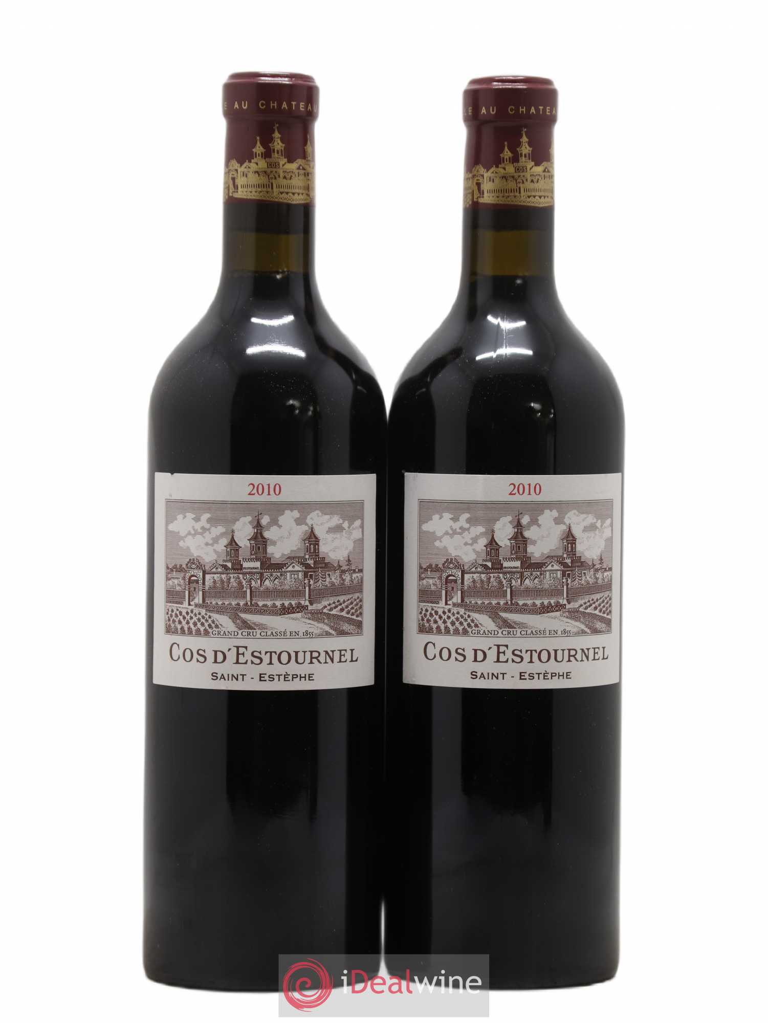 Cos d'Estournel 2ème Grand Cru Classé 2010 - Lot de 2 bouteilles - 0