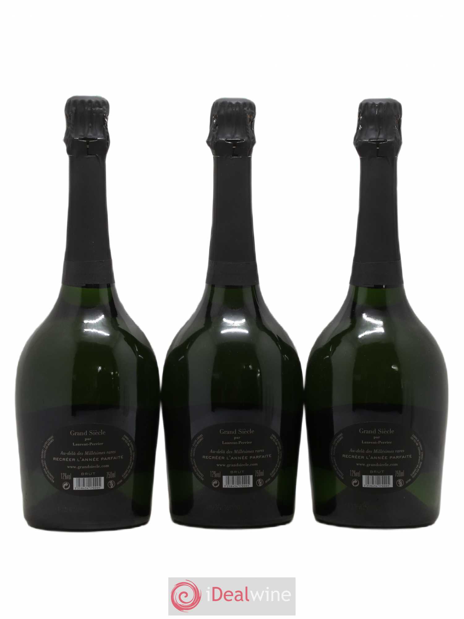 Grand Siècle Laurent Perrier Itération n°24 - Lot de 3 bouteilles - 1