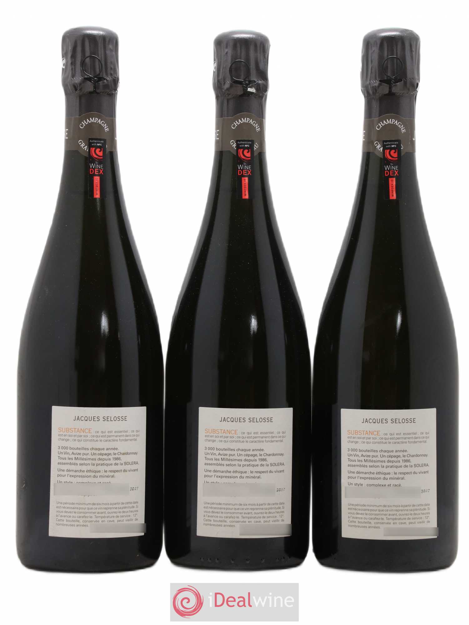Substance Jacques Selosse - Lot de 3 bouteilles - 1