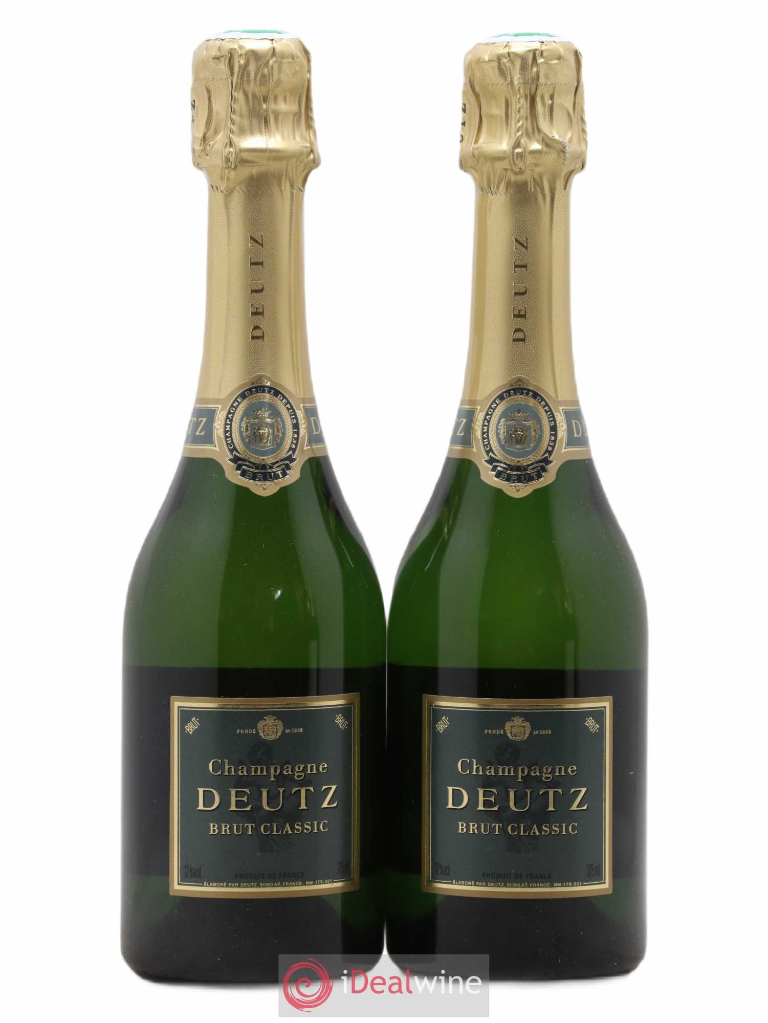 Brut Classic Deutz - Lot de 2 demi bouteilles - 0