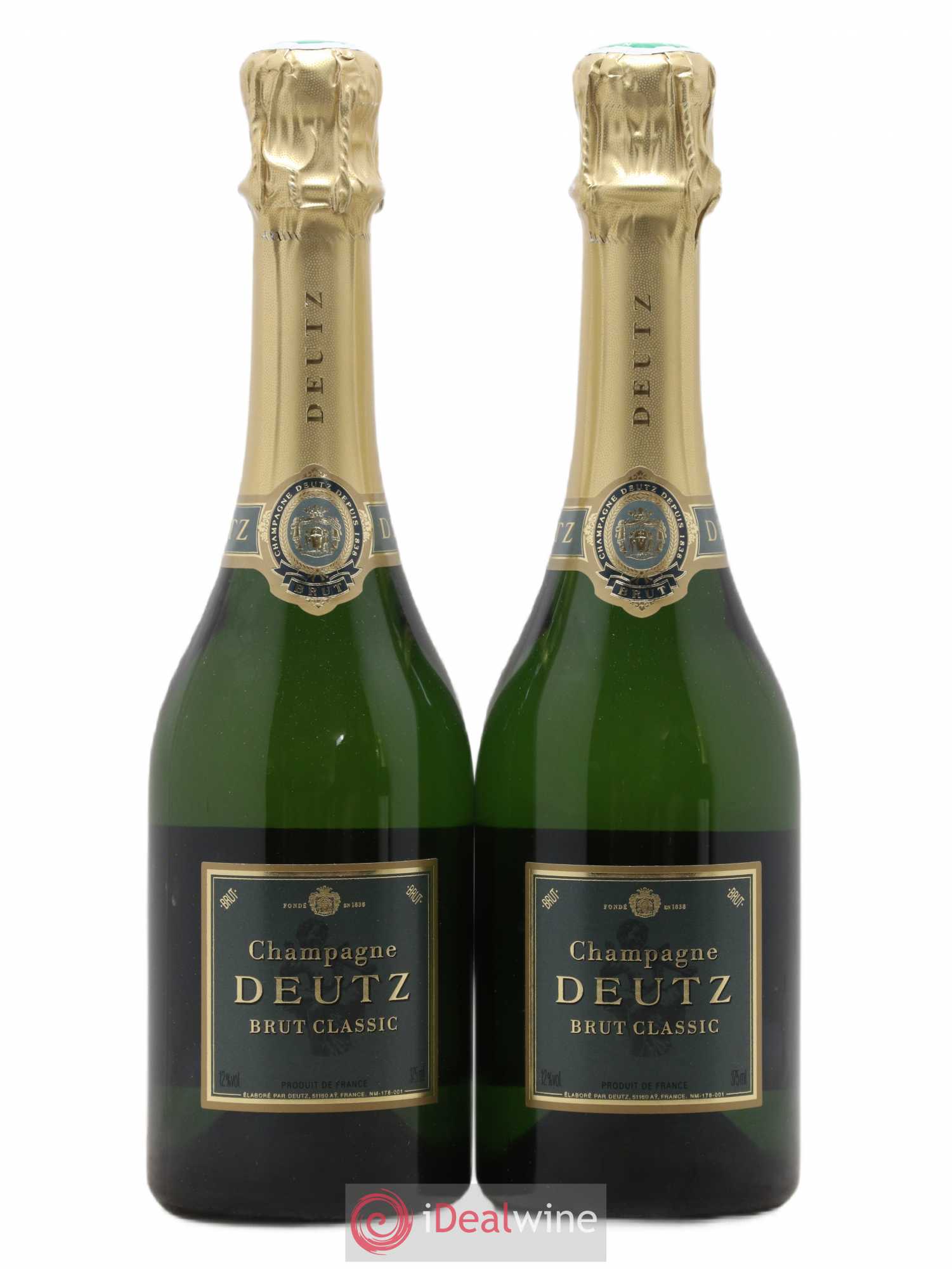 Brut Classic Deutz - Lot de 2 demi bouteilles - 0