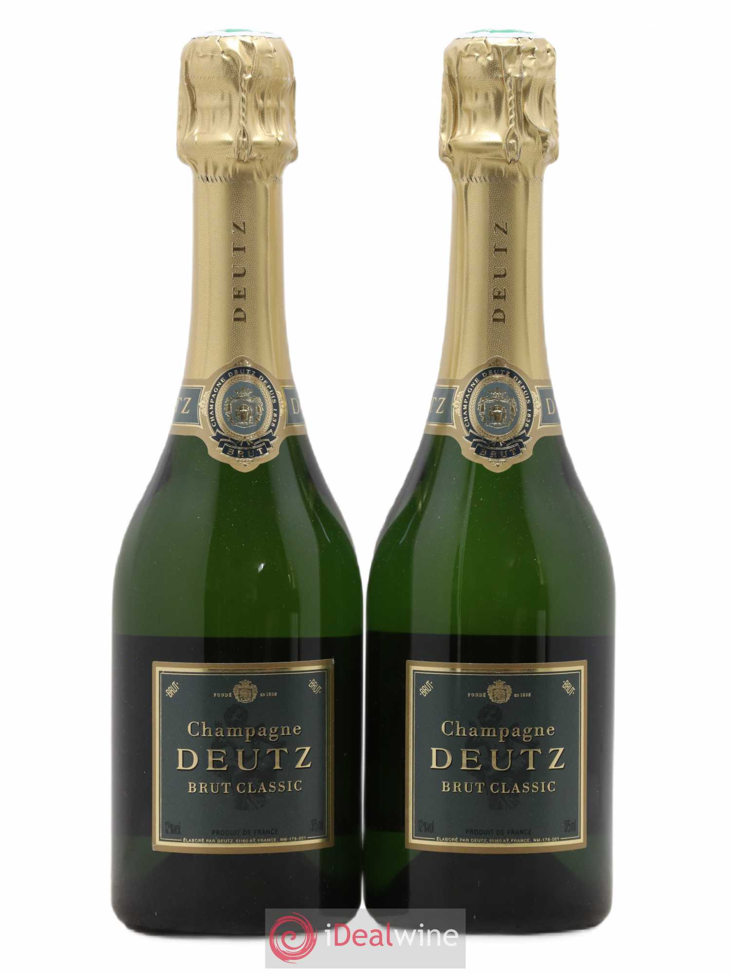 Brut Classic Deutz - Lot de 2 demi bouteilles - 0