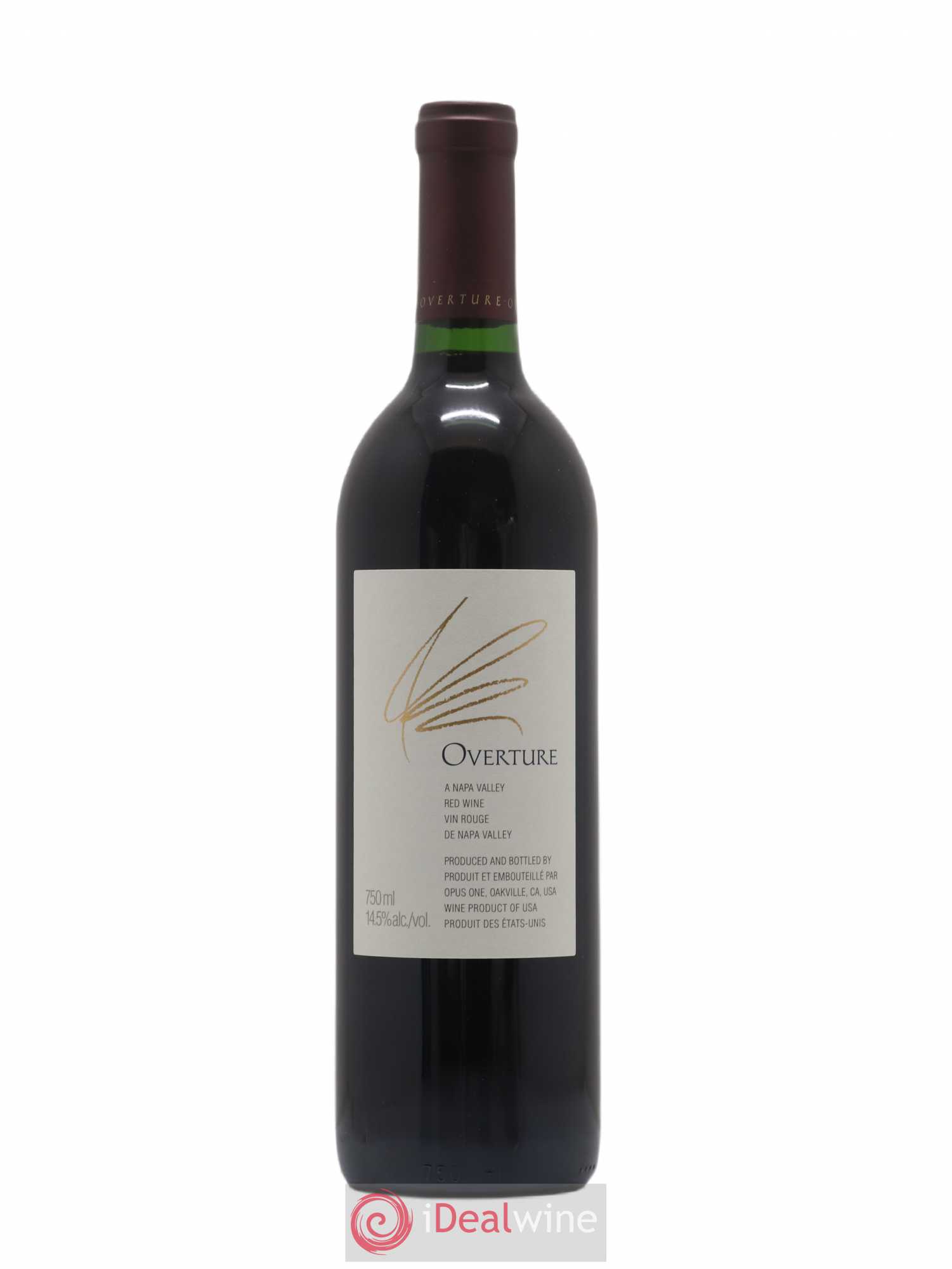 Napa Valley Opus One Overture Robert Mondavi - Lot de 1 bouteille - 0