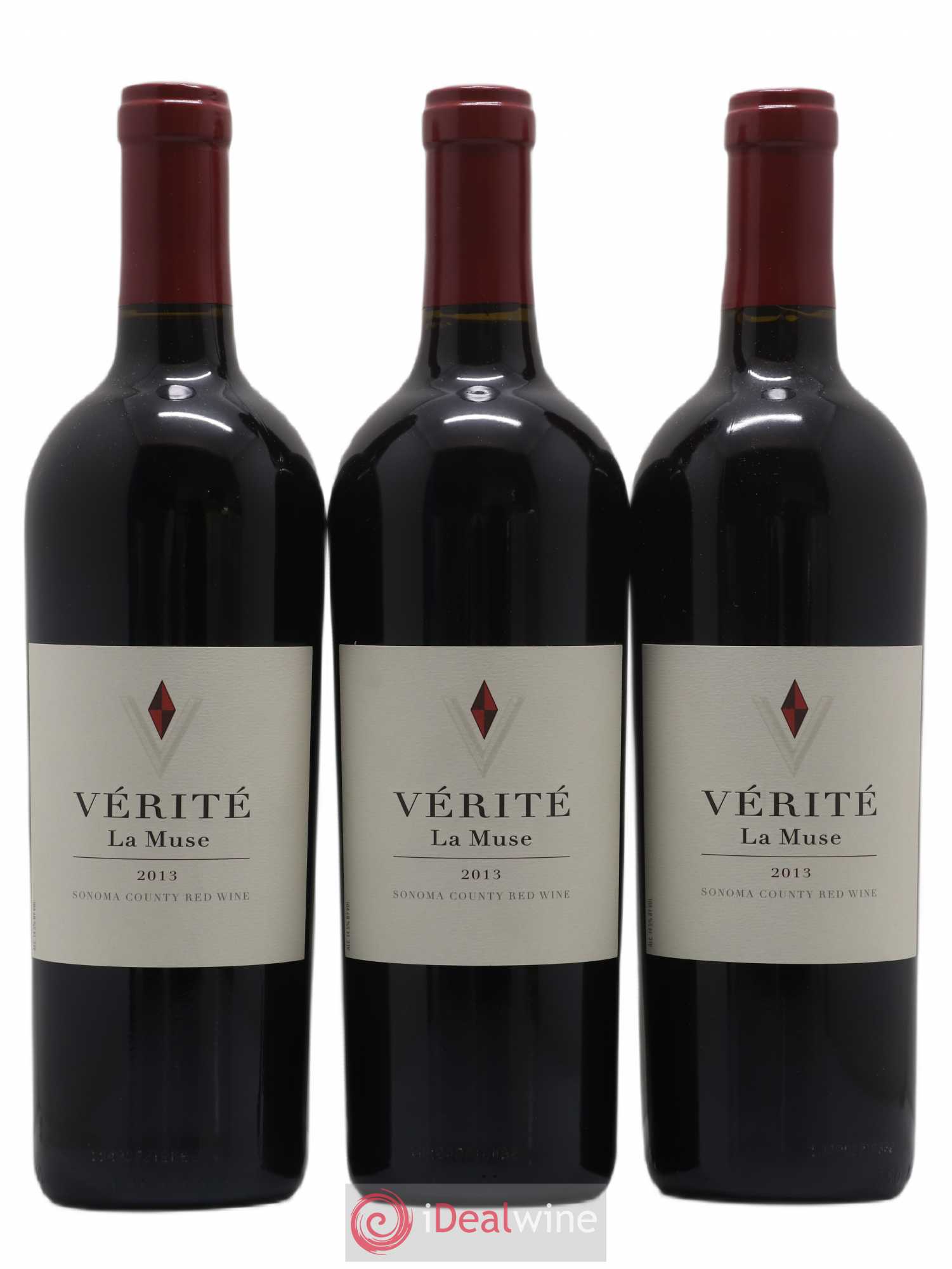 Sonoma Vérité Winery La Muse 2013 - Lot de 3 bouteilles - 0