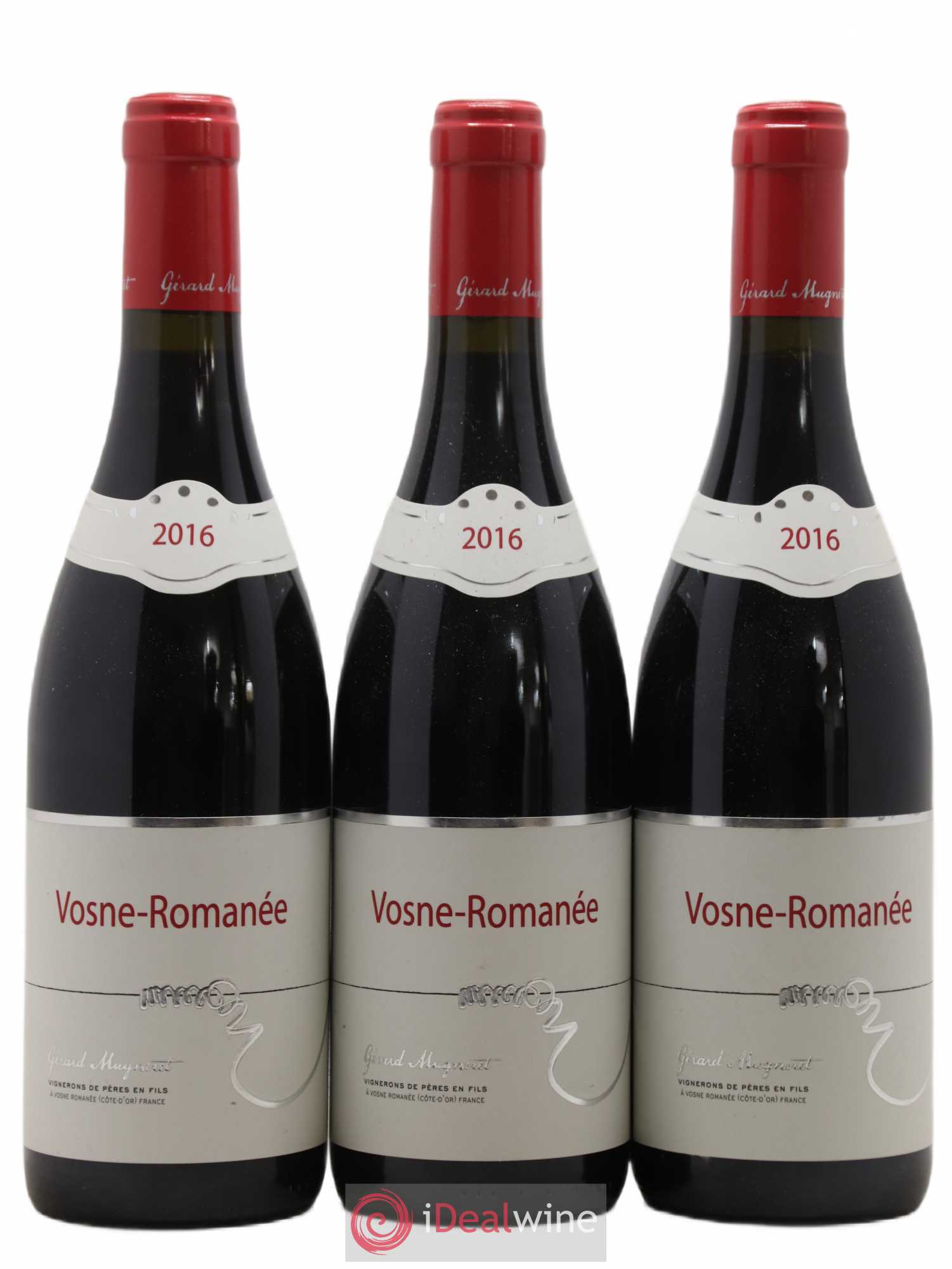Vosne-Romanée Gérard Mugneret 2016 - Lot de 3 bouteilles - 0