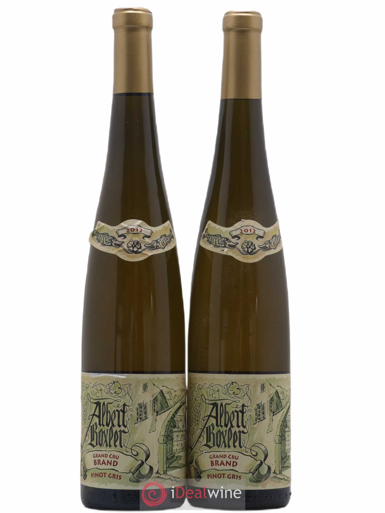 Alsace Pinot Gris Albert Boxler Grand Cru Brand 2012 - Posten von 2 Flaschen - 0