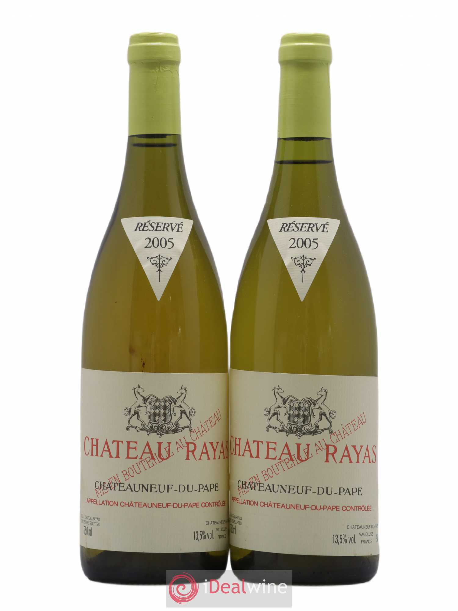 Châteauneuf-du-Pape Château Rayas Emmanuel Reynaud 2005 - Lot de 2 bouteilles - 0