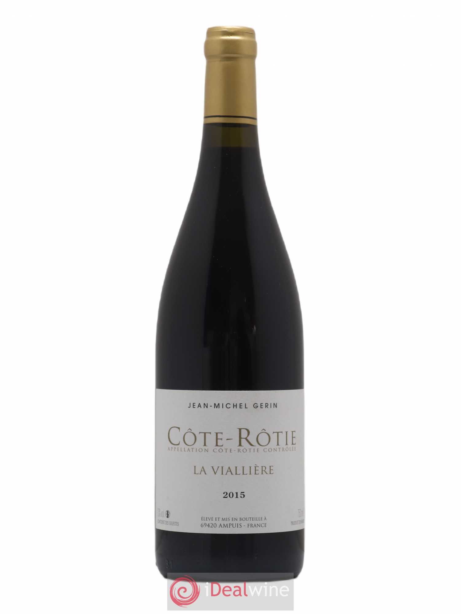 Côte-Rôtie La Viallière Jean-Michel Gerin 2015 - Lot de 1 bouteille - 0