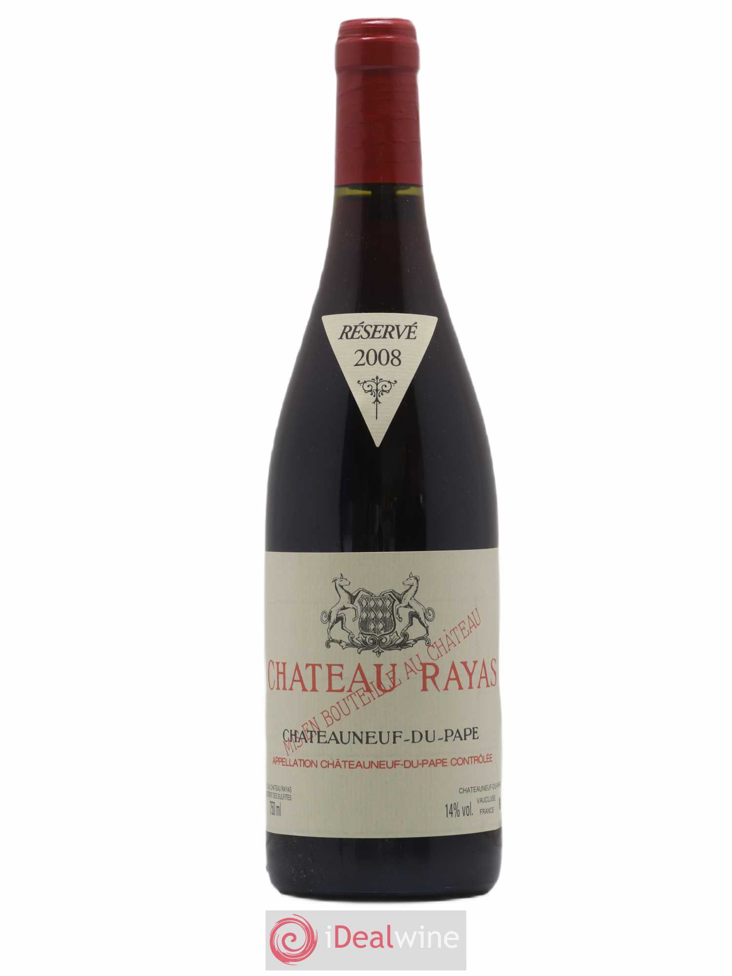 Châteauneuf-du-Pape Château Rayas Emmanuel Reynaud 2008 - Lot de 1 bouteille - 0