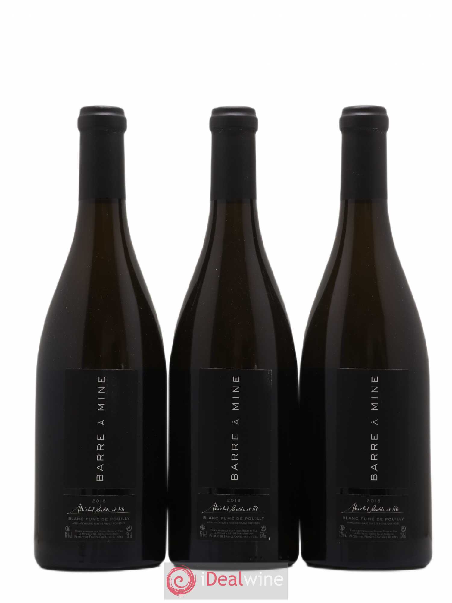 Pouilly-Fumé Barre à Mine Michel Redde & Fils 2018 - Posten von 3 Flaschen - 1