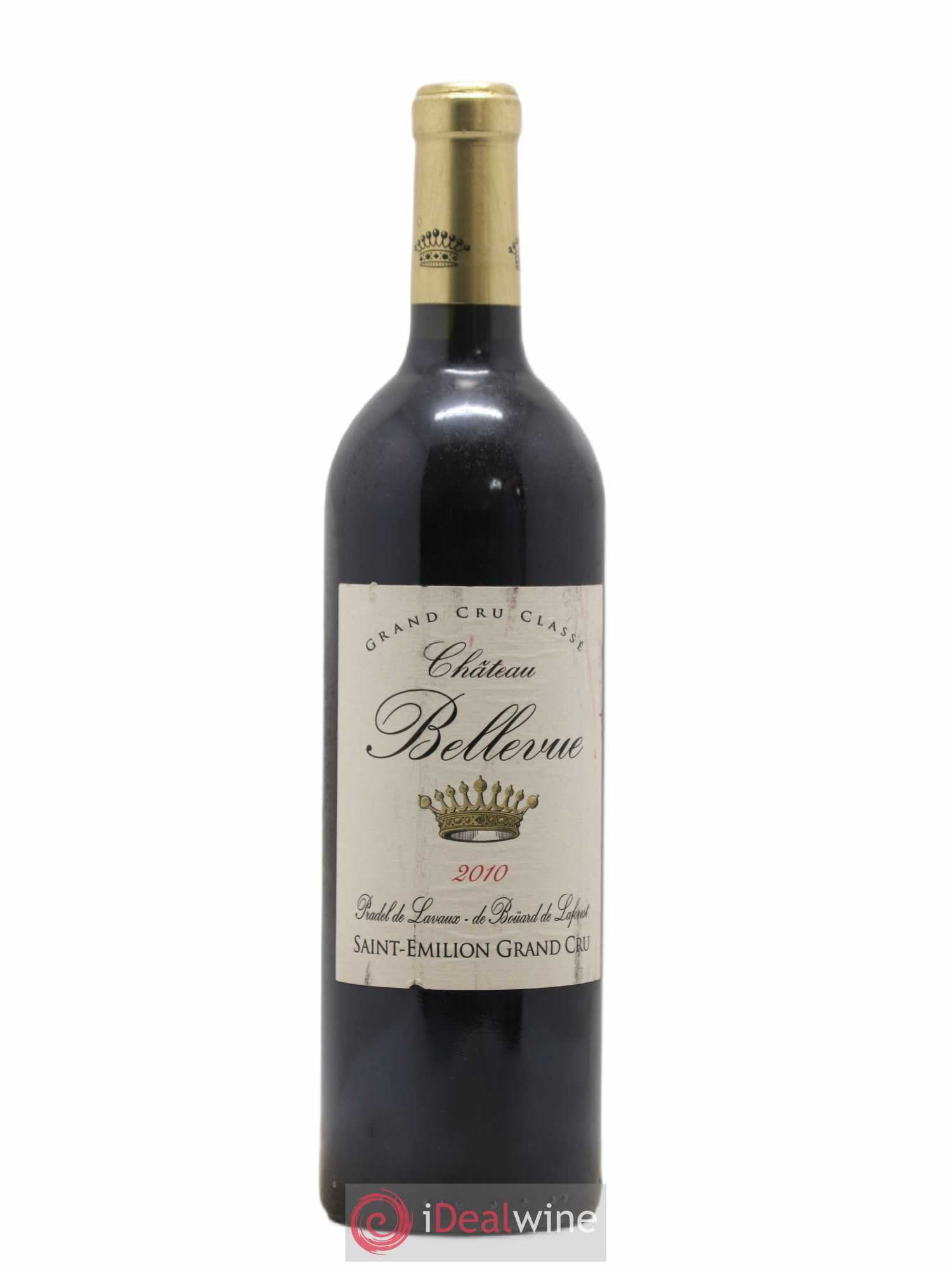 Château Bellevue Grand Cru Classé 2010 - Lot de 1 bouteille - 0